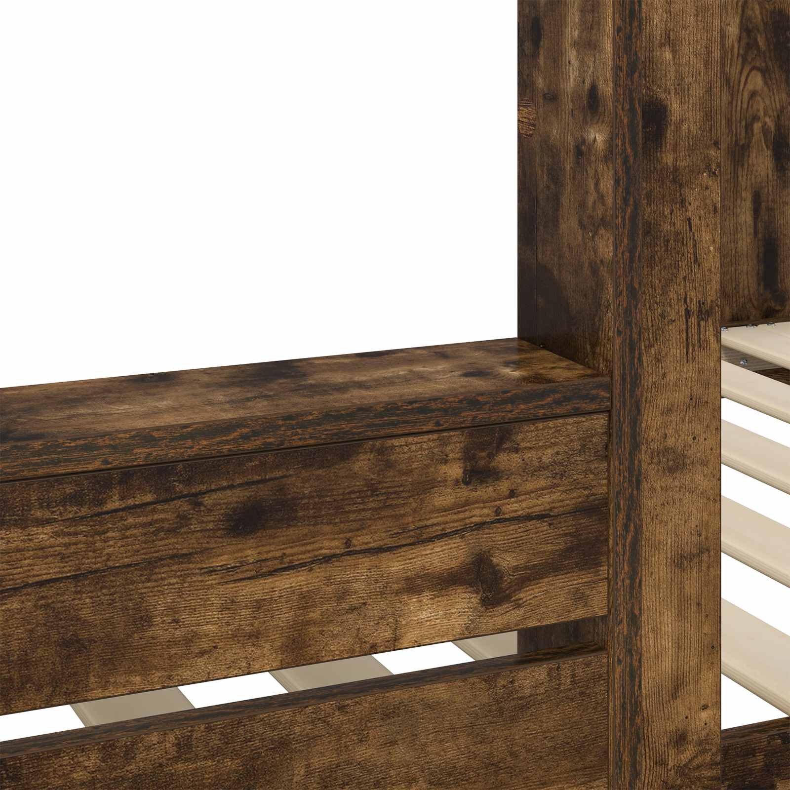 Lit Superposé pour Enfants Chêne fumé 90 x 190 cm - XIOS