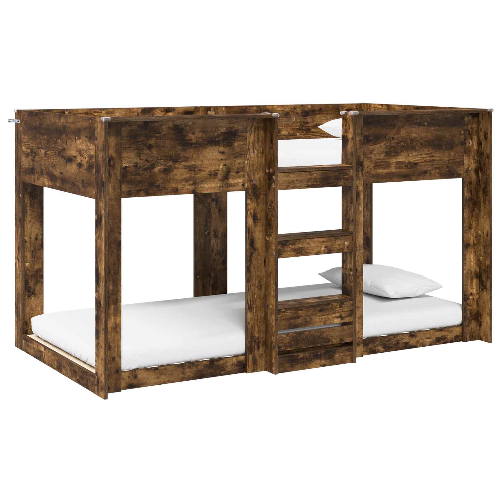 Lit Superposé pour Enfants Chêne fumé 90 x 190 cm - XIOS
