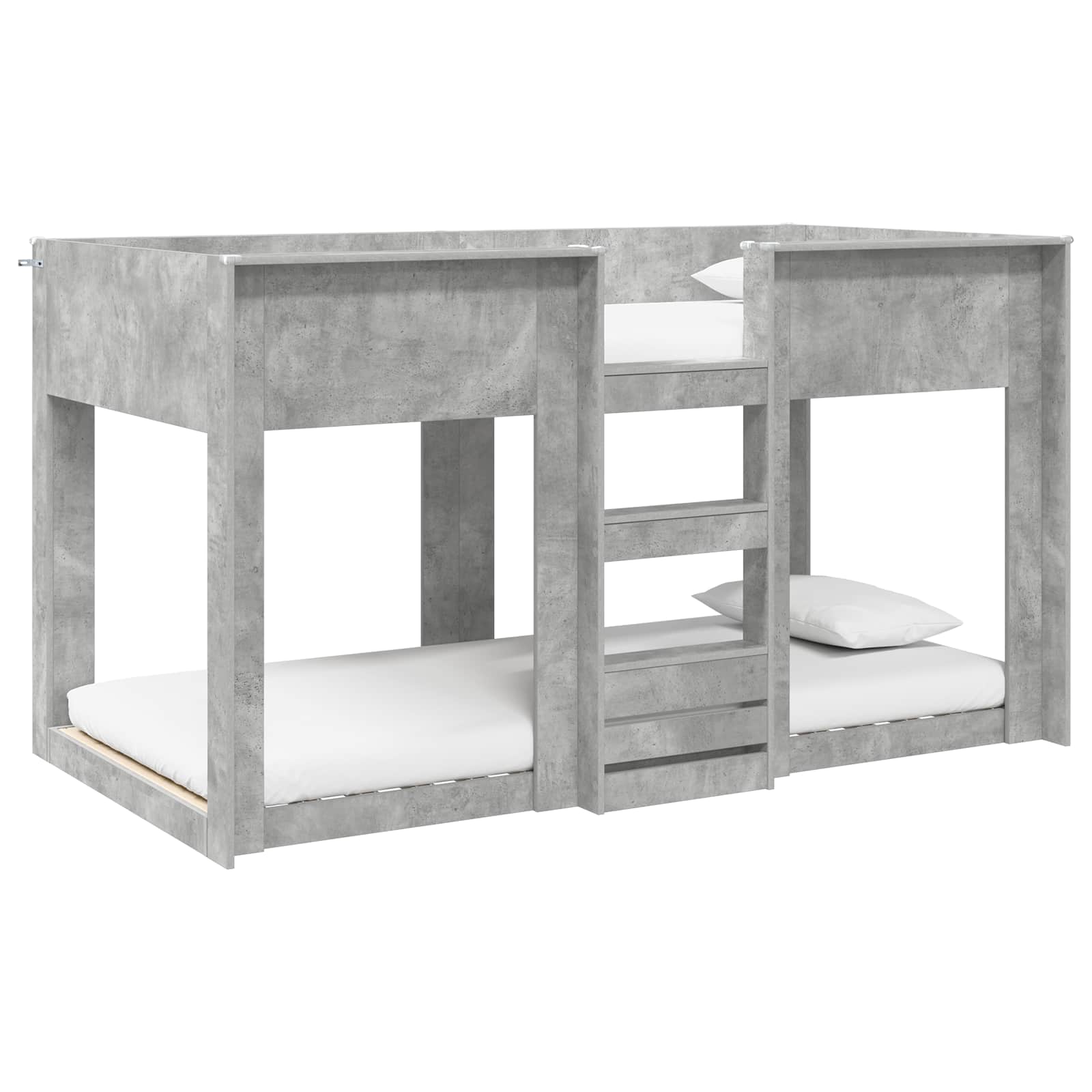 Lit Superposé pour Enfants Gris béton 80 x 200 cm - XIOS