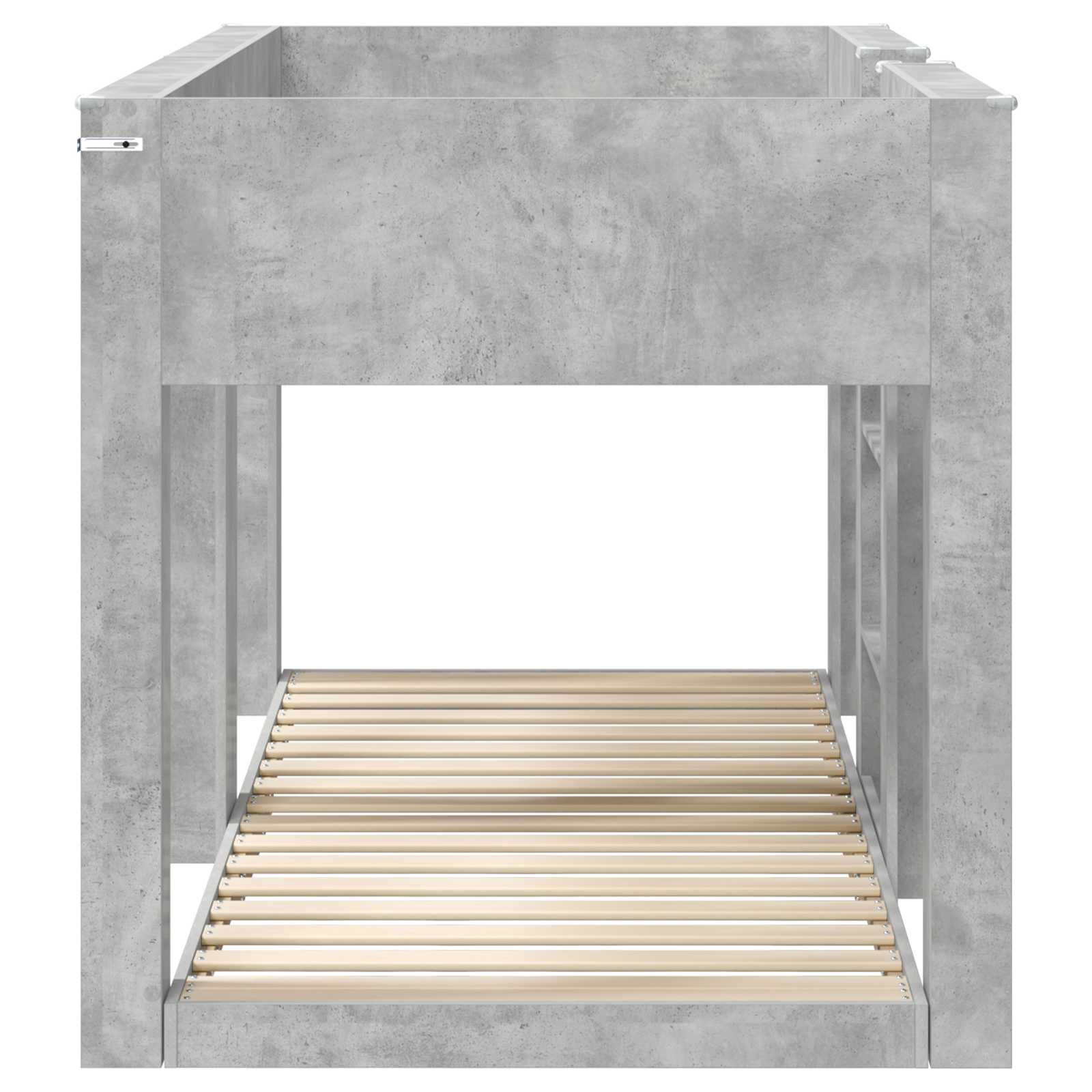 Lit Superposé pour Enfants Gris béton 90 x 200 cm - XIOS