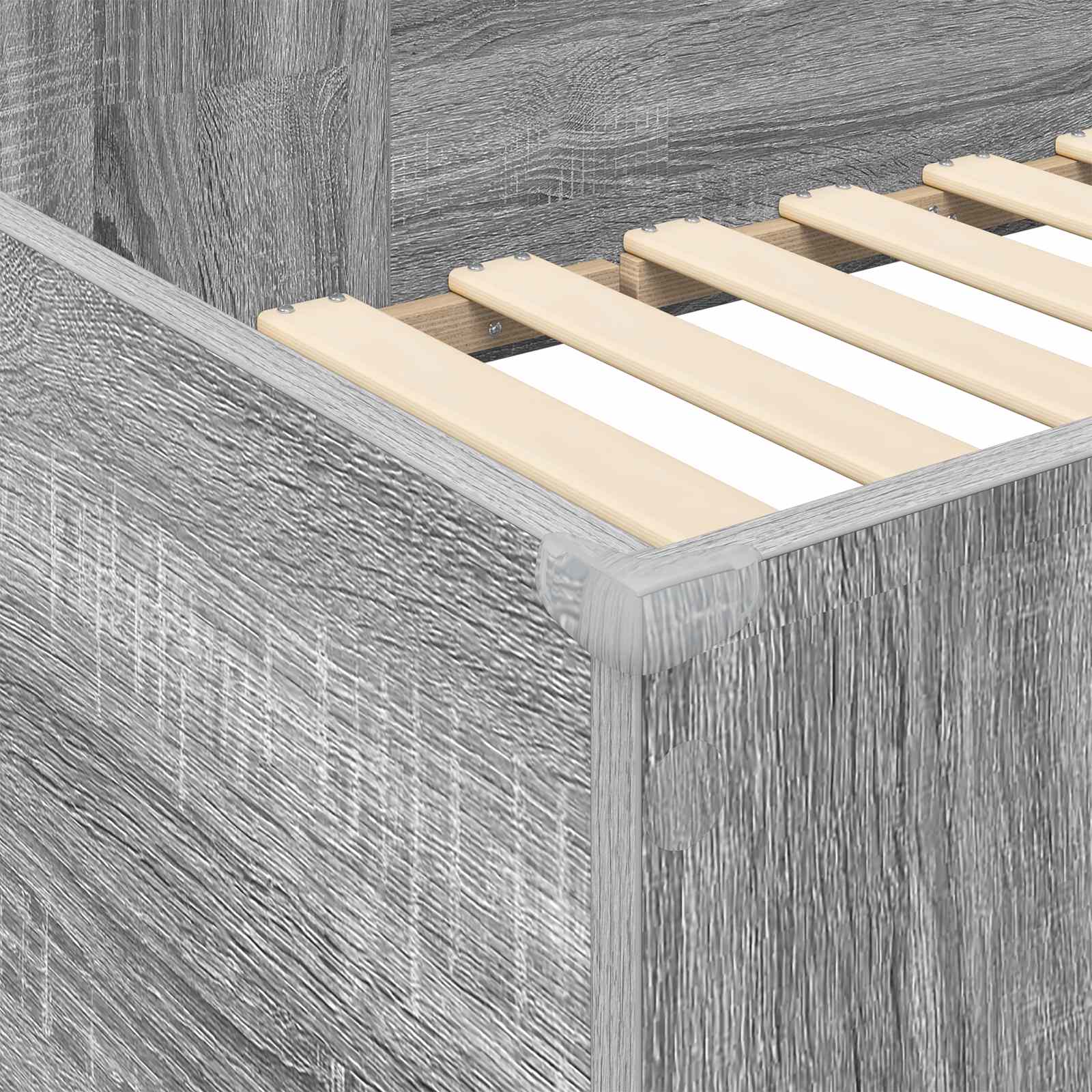 Cadre de lit superposé avec bureau Gris Sonoma 90 x 200 cm - XIOS