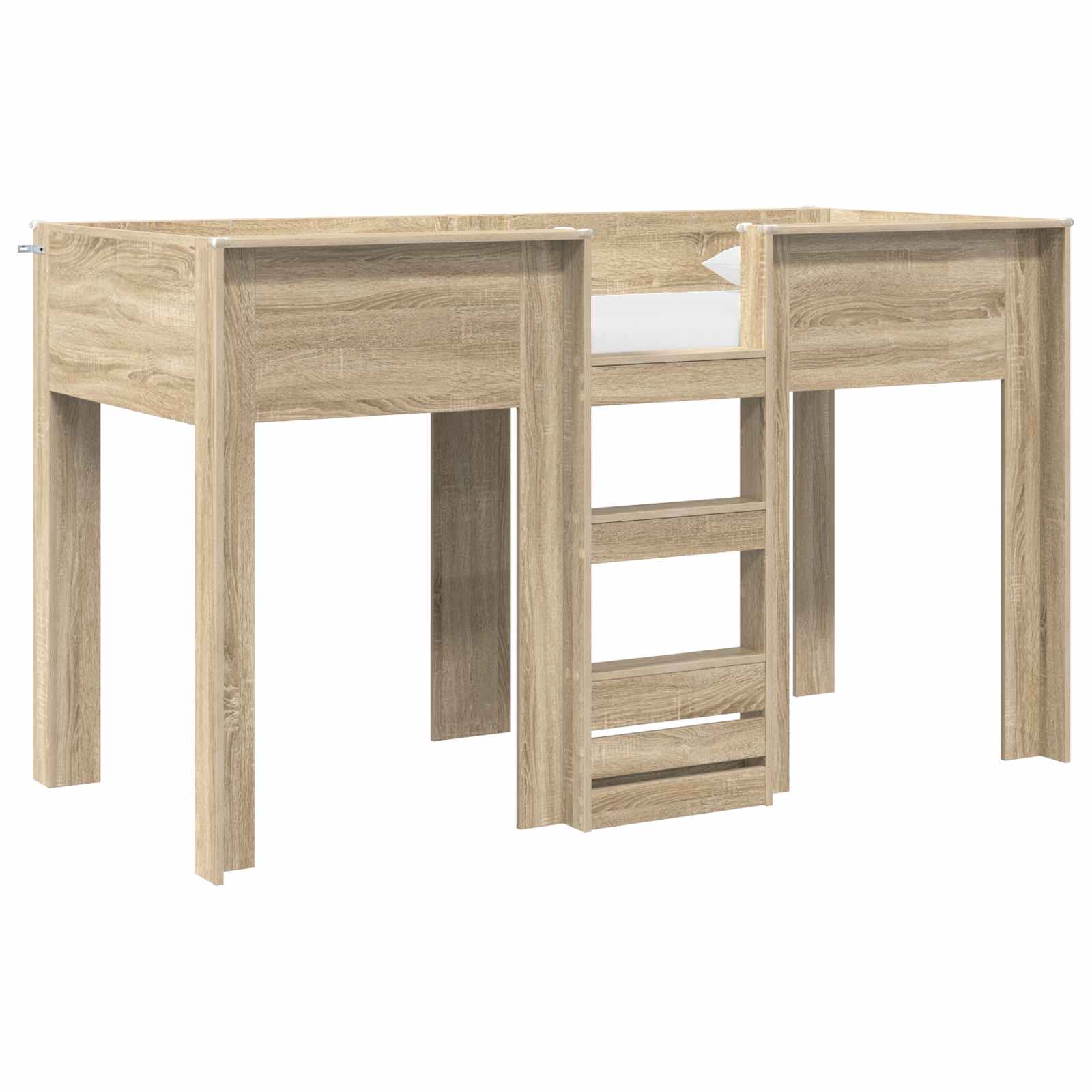 Lit Superposé pour Enfants Chêne Sonoma 75 x 190 cm - XIOS