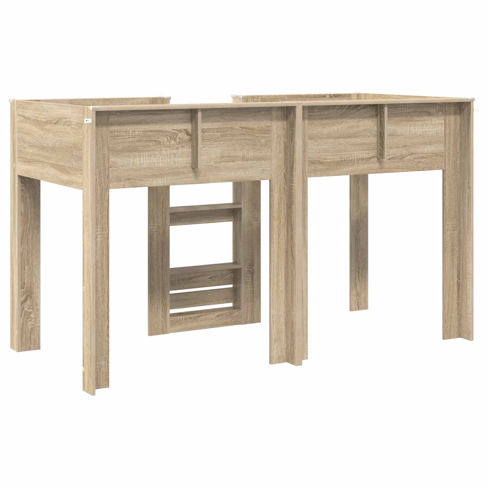 Lit Superposé pour Enfants Chêne Sonoma 75 x 190 cm - XIOS