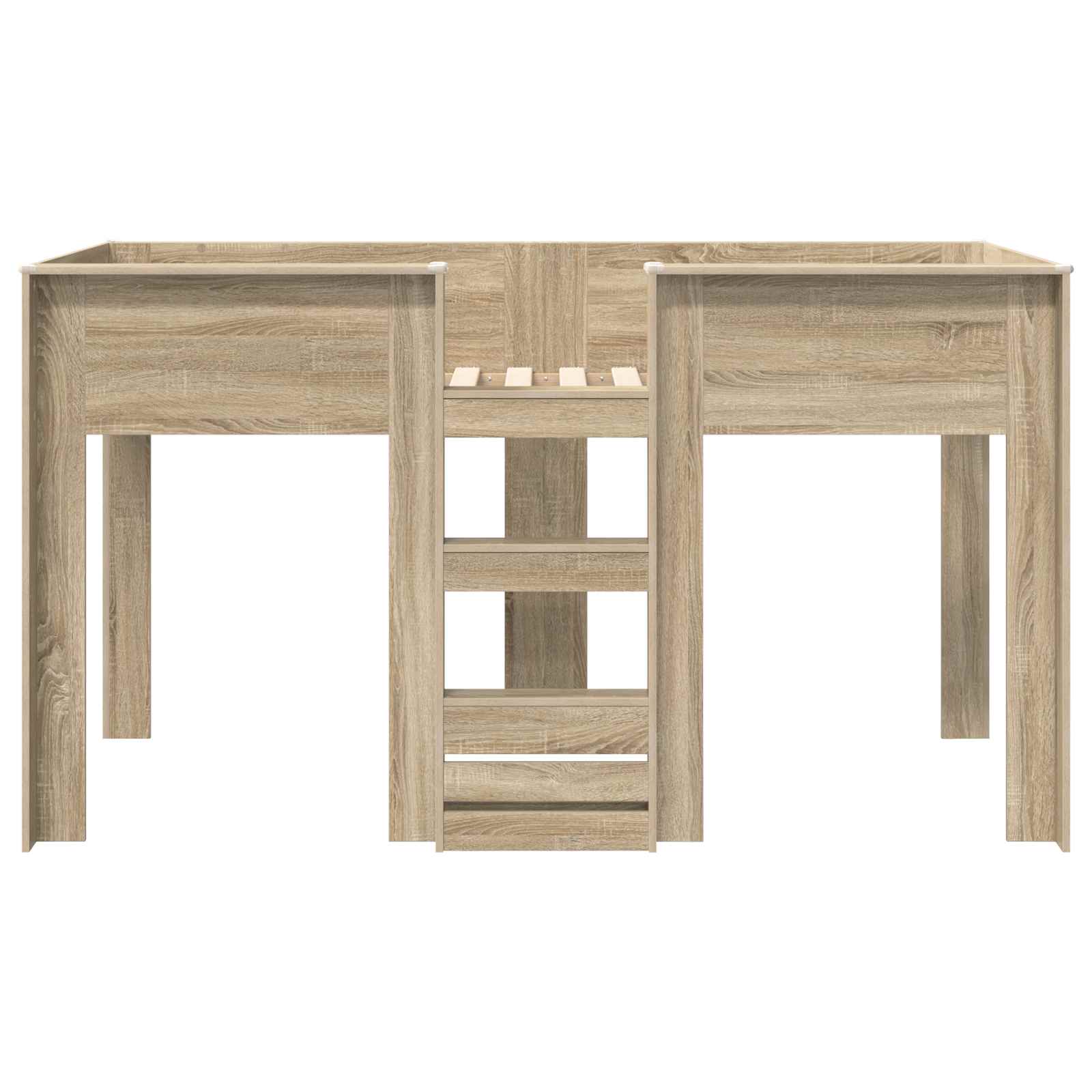 Lit Superposé pour Enfants Chêne Sonoma 75 x 190 cm - XIOS