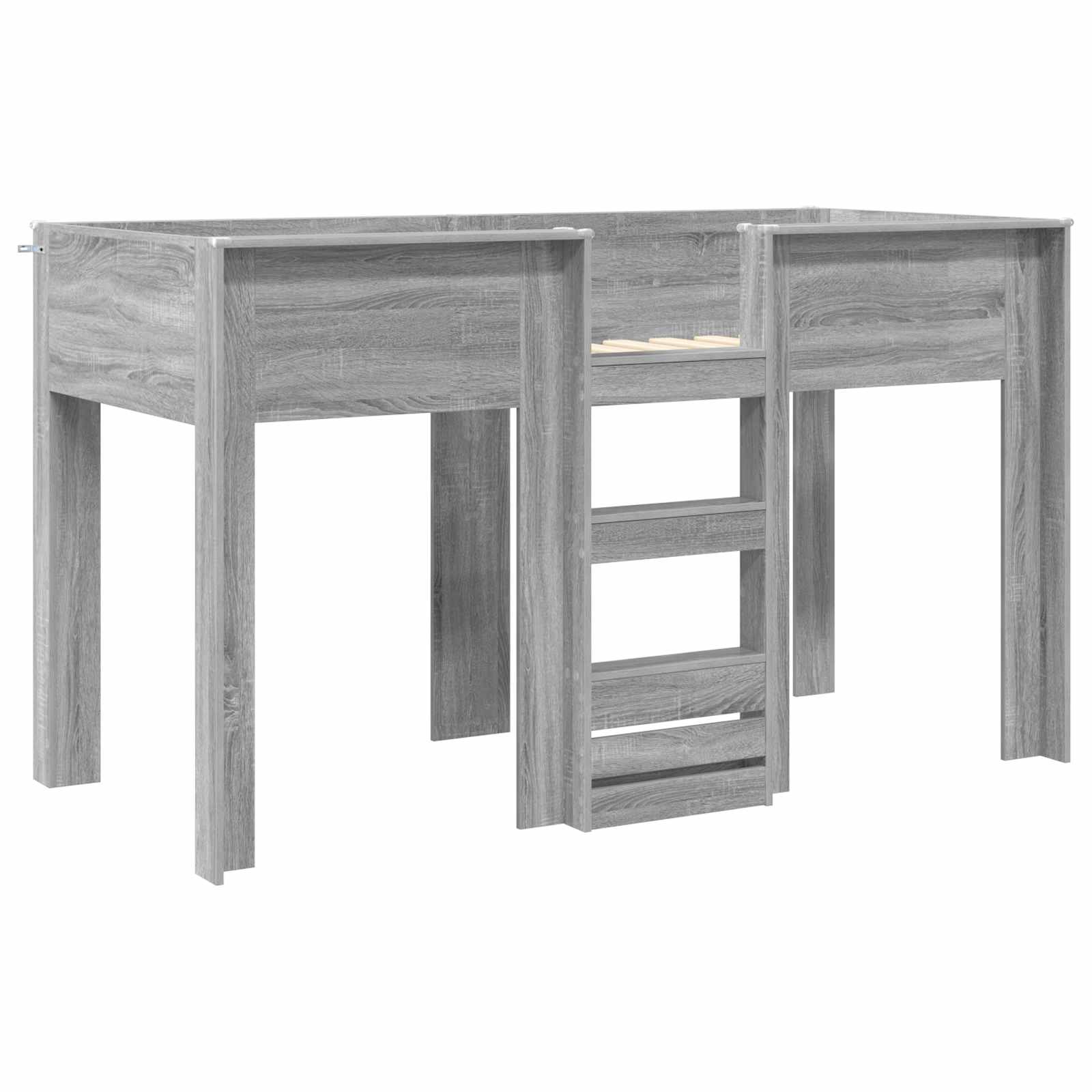 Lit Superposé pour Enfants Gris Sonoma 75 x 190 cm - XIOS