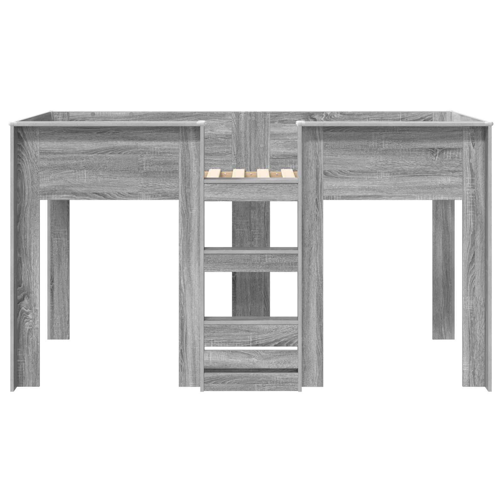 Lit Superposé pour Enfants Gris Sonoma 75 x 190 cm - XIOS