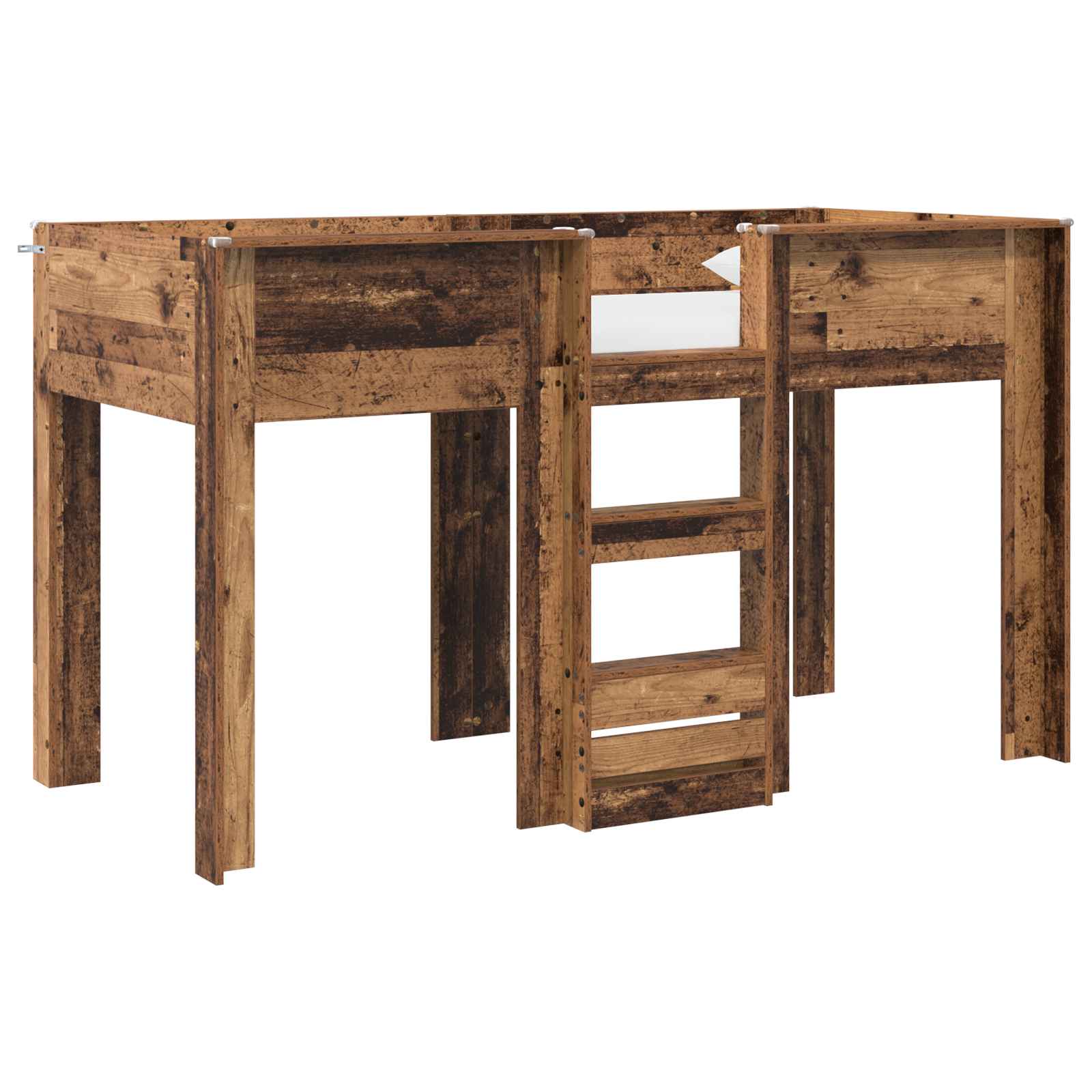 Lit Superposé pour Enfants Bois ancien 75 x 190 cm - XIOS