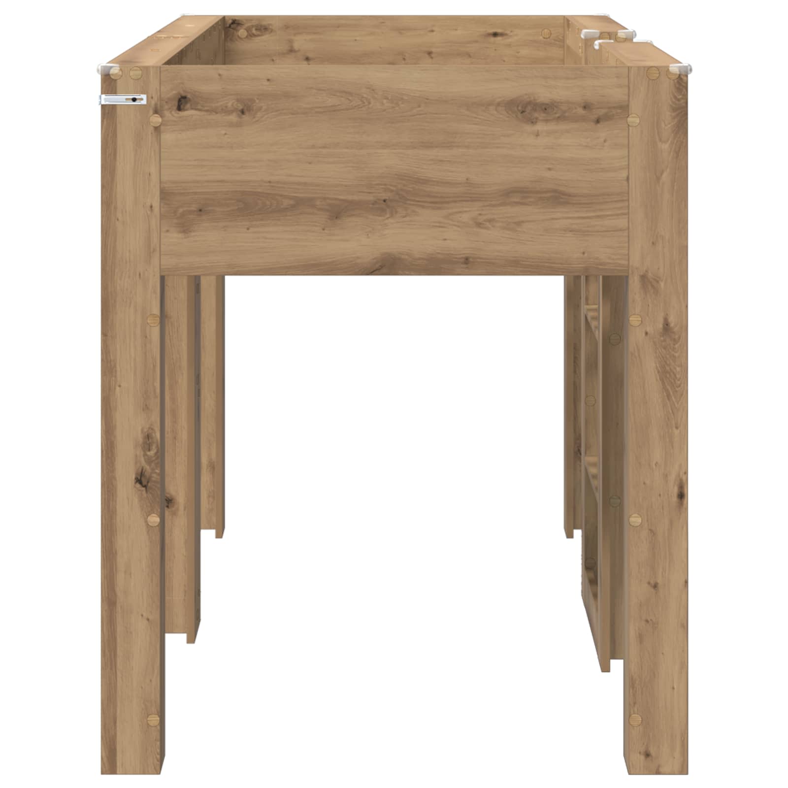 Lit Superposé pour Enfants Chêne artisanal 75 x 190 cm - XIOS