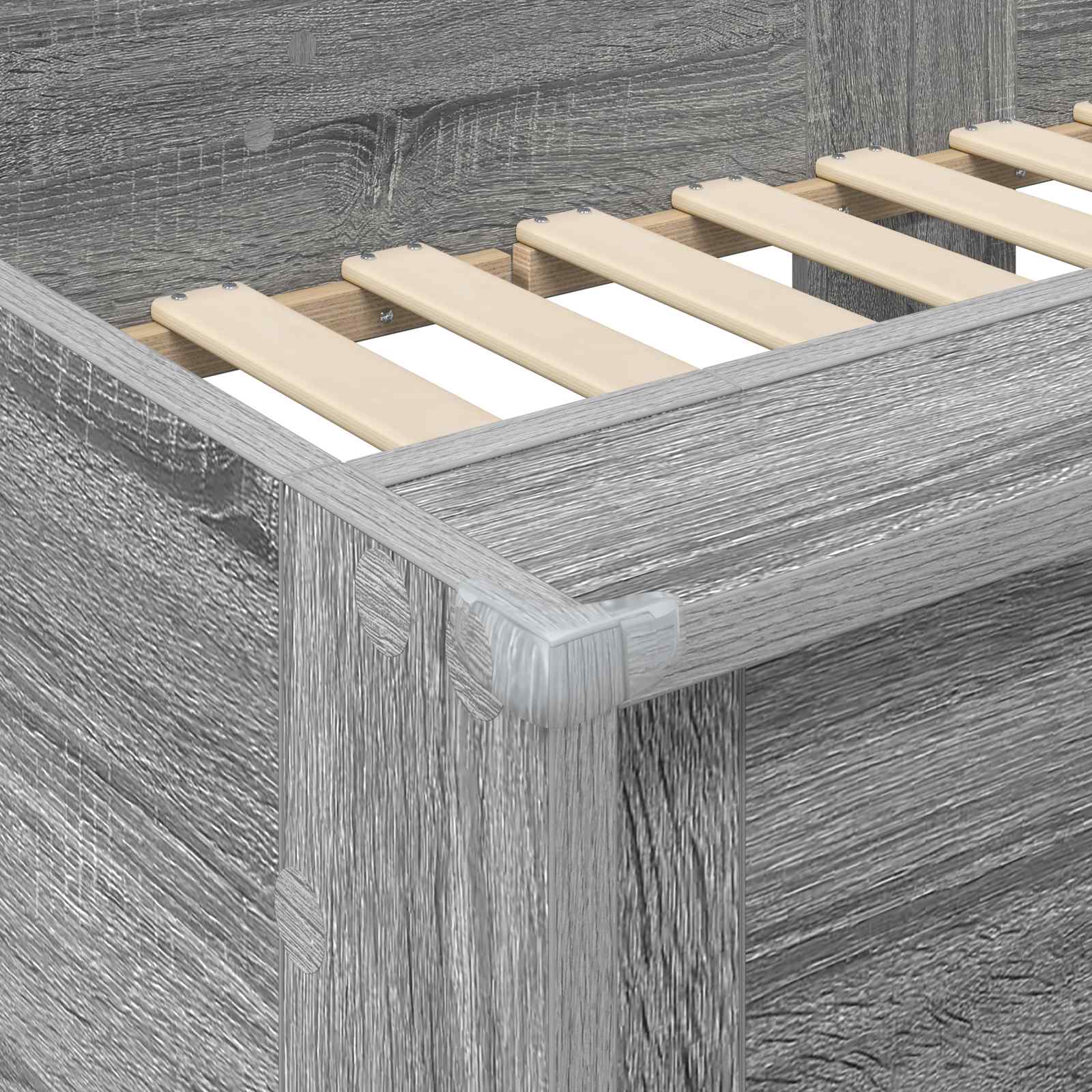 Lit Superposé pour Enfants Gris Sonoma 90 x 190 cm - XIOS