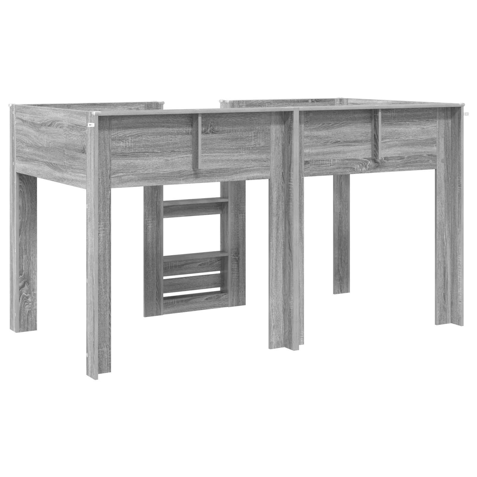 Lit Superposé pour Enfants Gris Sonoma 90 x 190 cm - XIOS