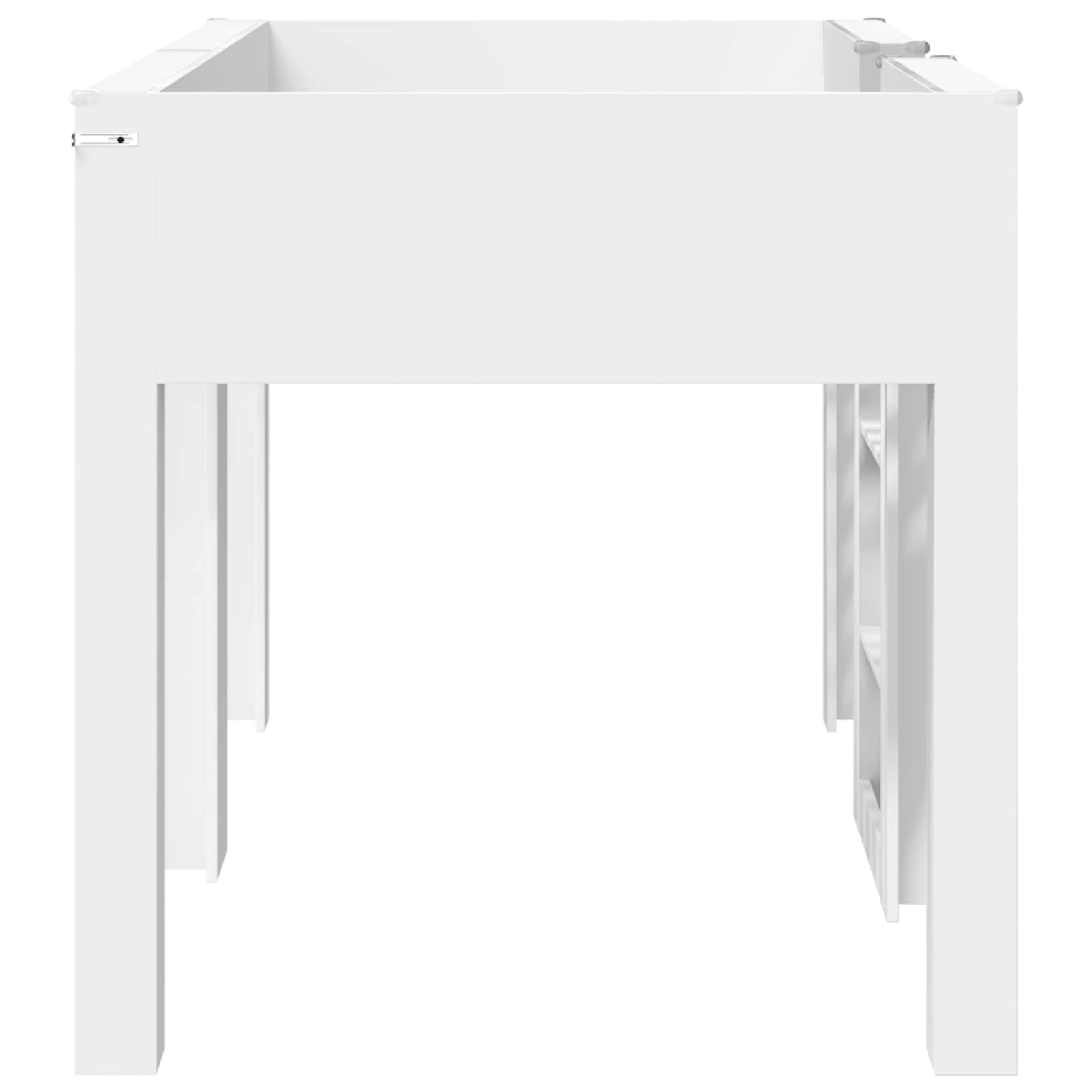 Lit Superposé pour Enfants Blanc 80 x 200 cm Bois d'ingénierie - XIOS