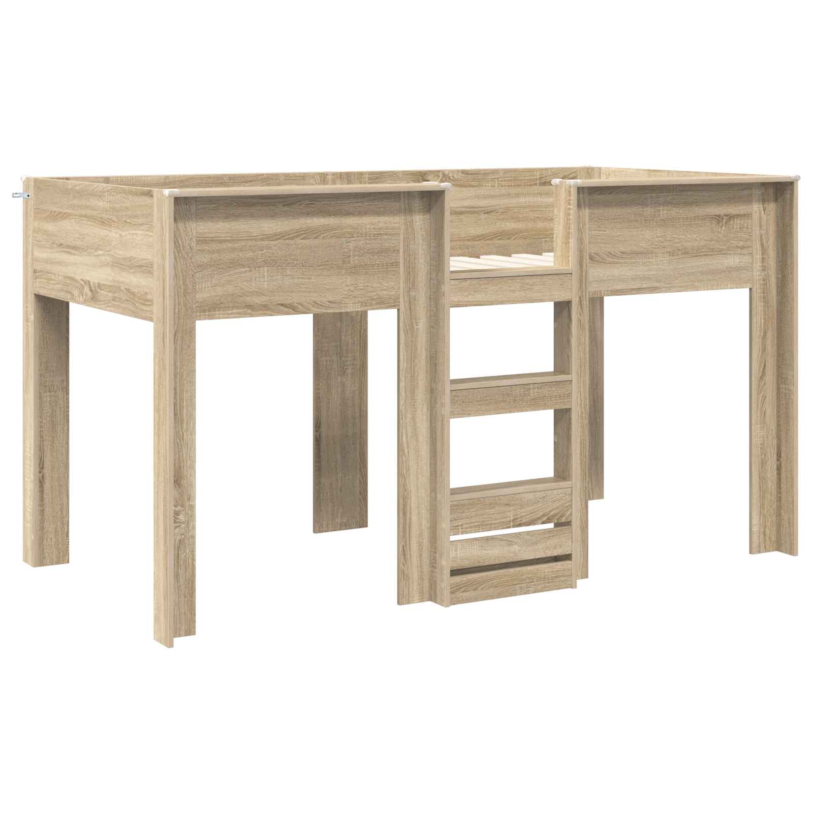 Lit Superposé pour Enfants Chêne Sonoma 80 x 200 cm - XIOS
