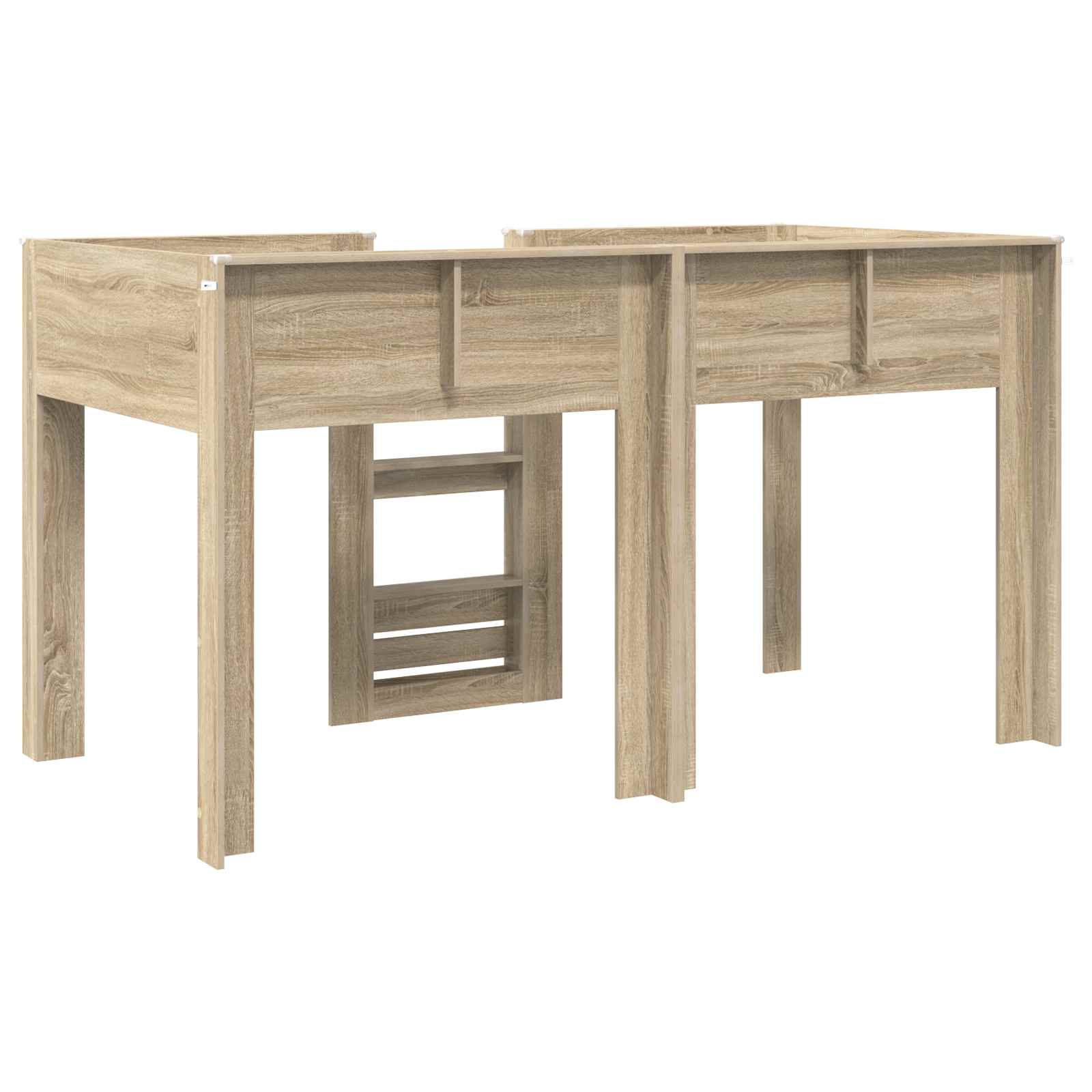 Lit Superposé pour Enfants Chêne Sonoma 80 x 200 cm - XIOS