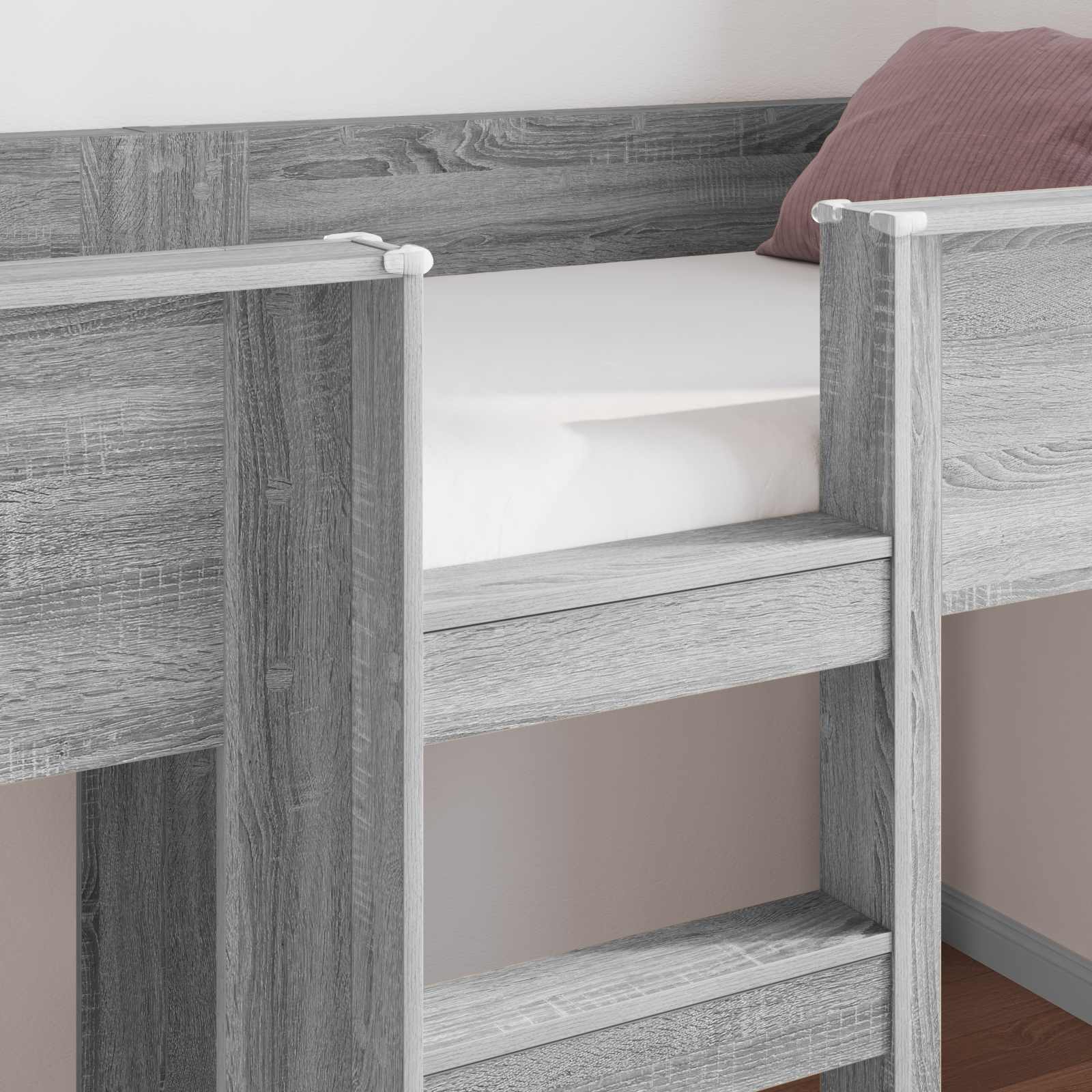Lit Superposé pour Enfants Gris Sonoma 80 x 200 cm - XIOS