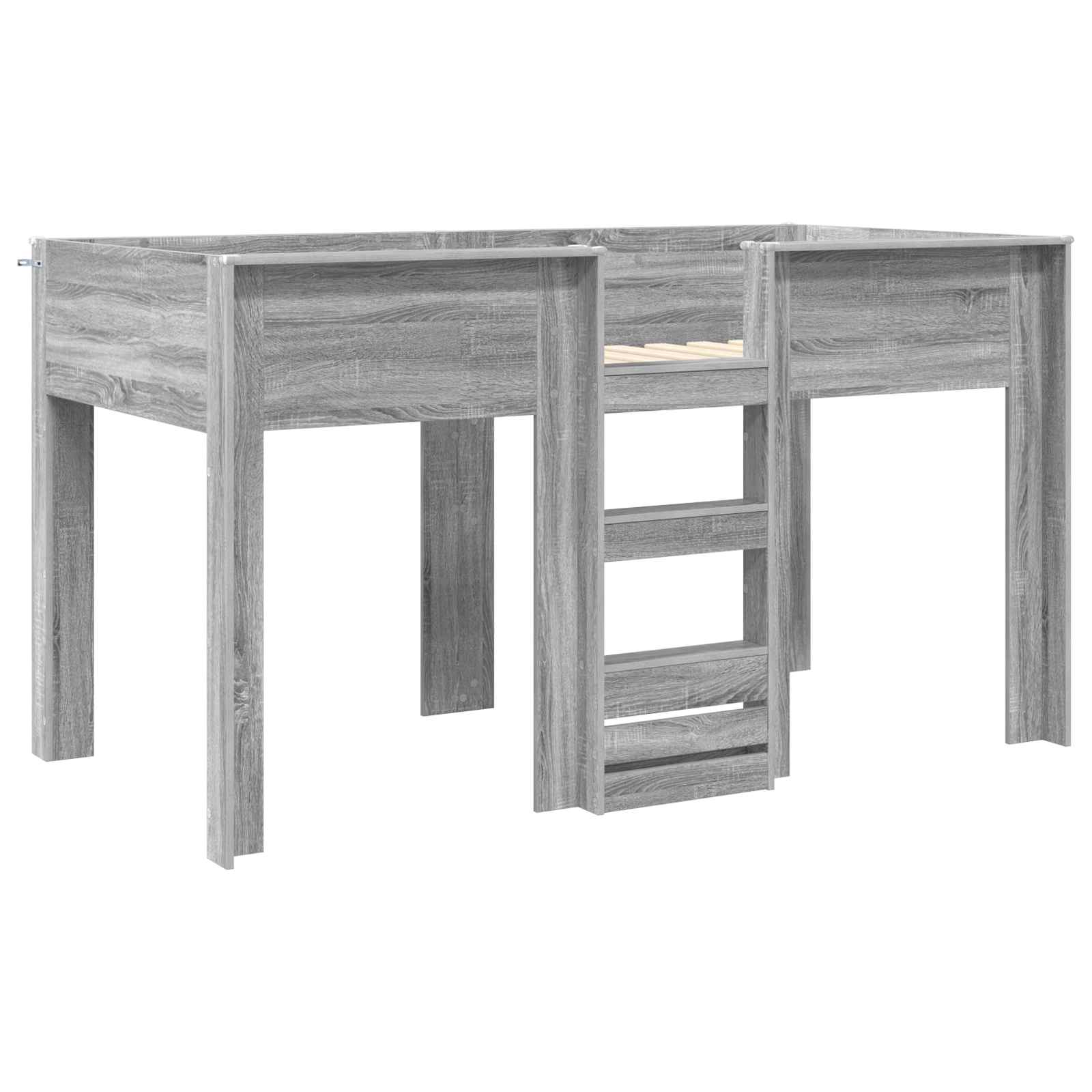 Lit Superposé pour Enfants Gris Sonoma 80 x 200 cm - XIOS
