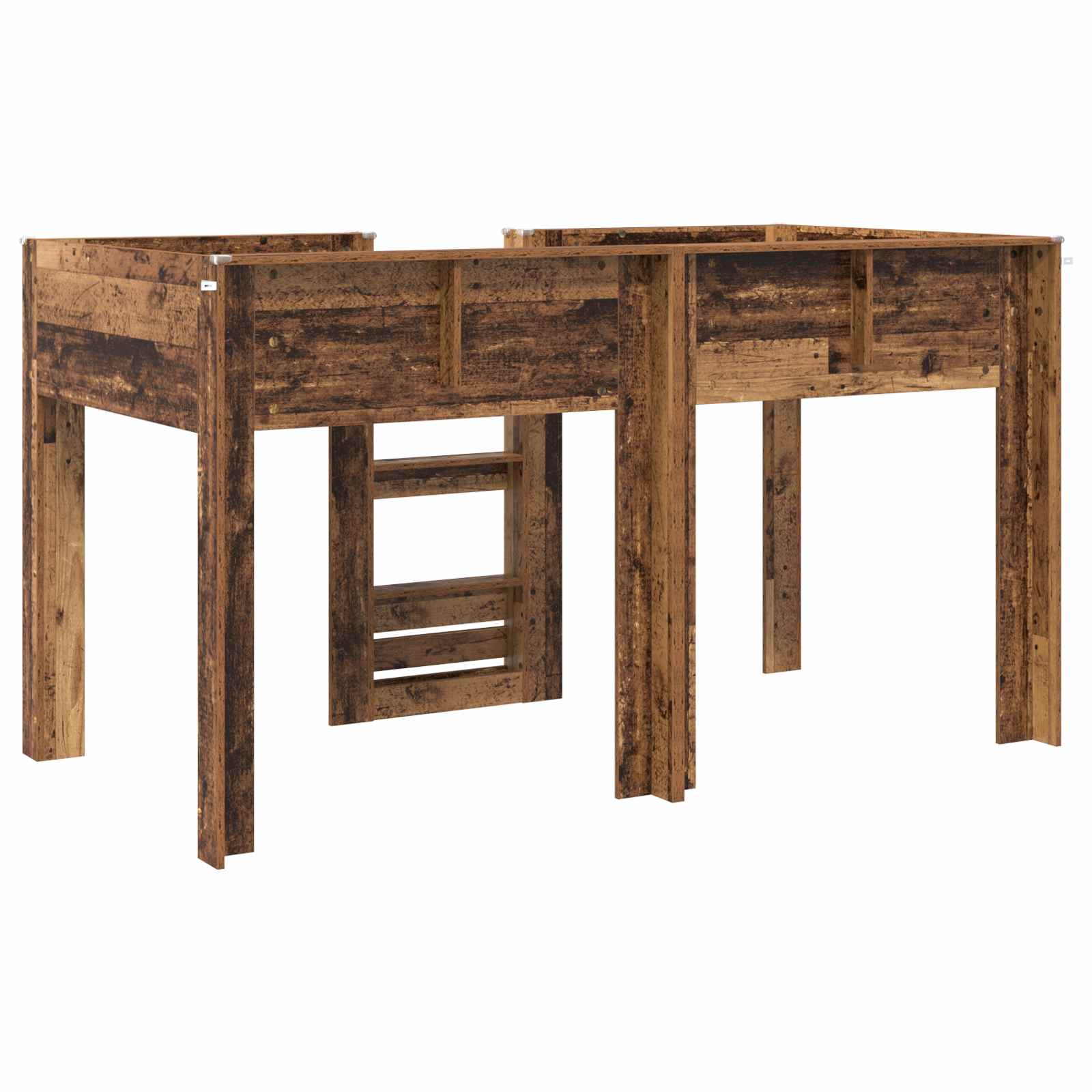 Lit Superposé pour Enfants Bois ancien 80 x 200 cm - XIOS