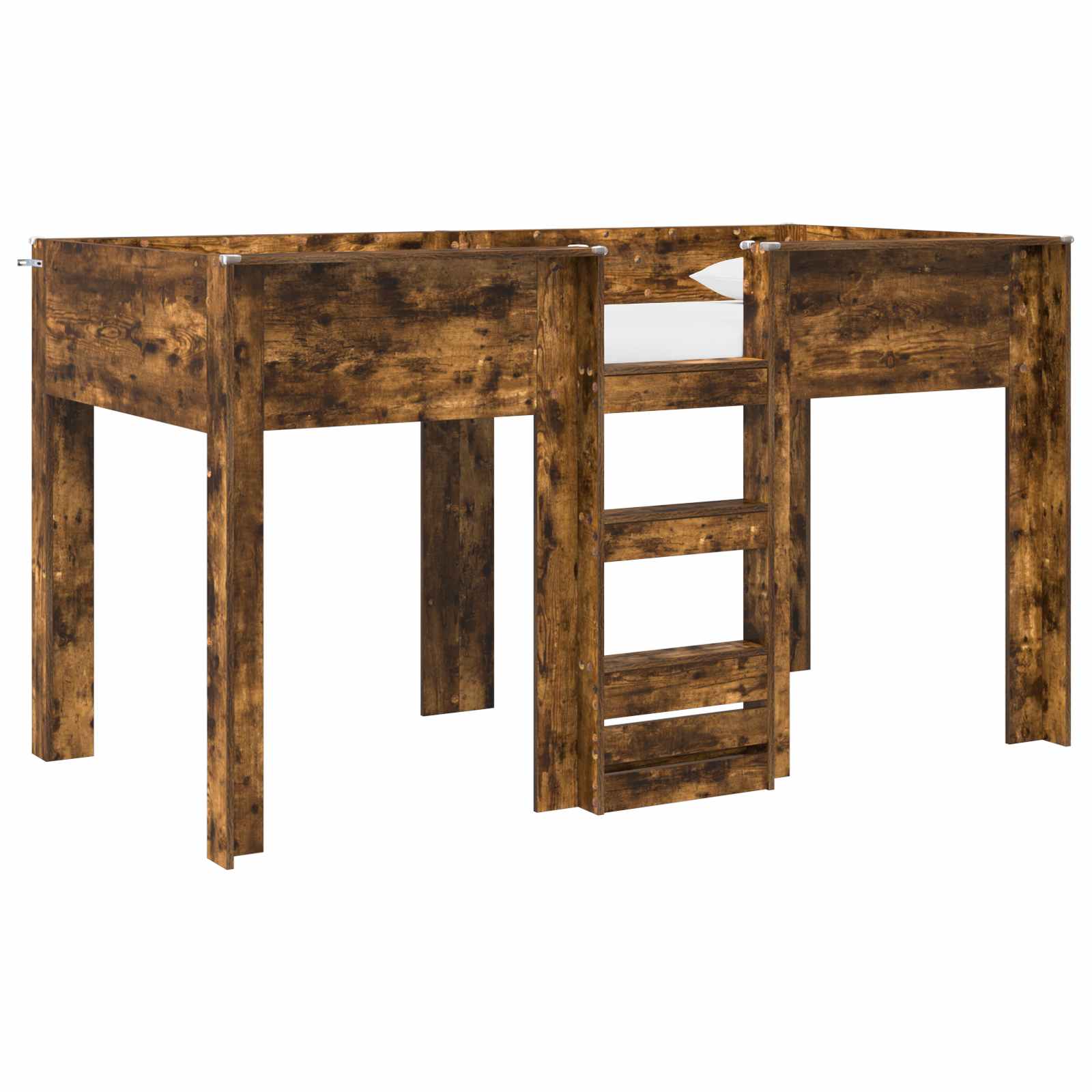 Lit Superposé pour Enfants Chêne fumé 90 x 200 cm - XIOS