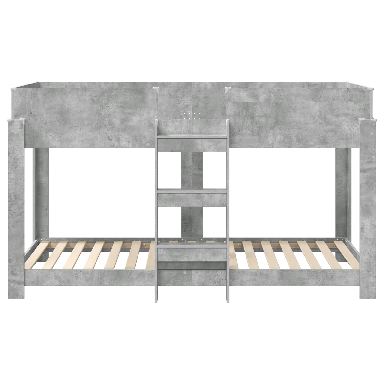 Lit Superposé pour Enfants Gris béton 100 x 200 cm - XIOS