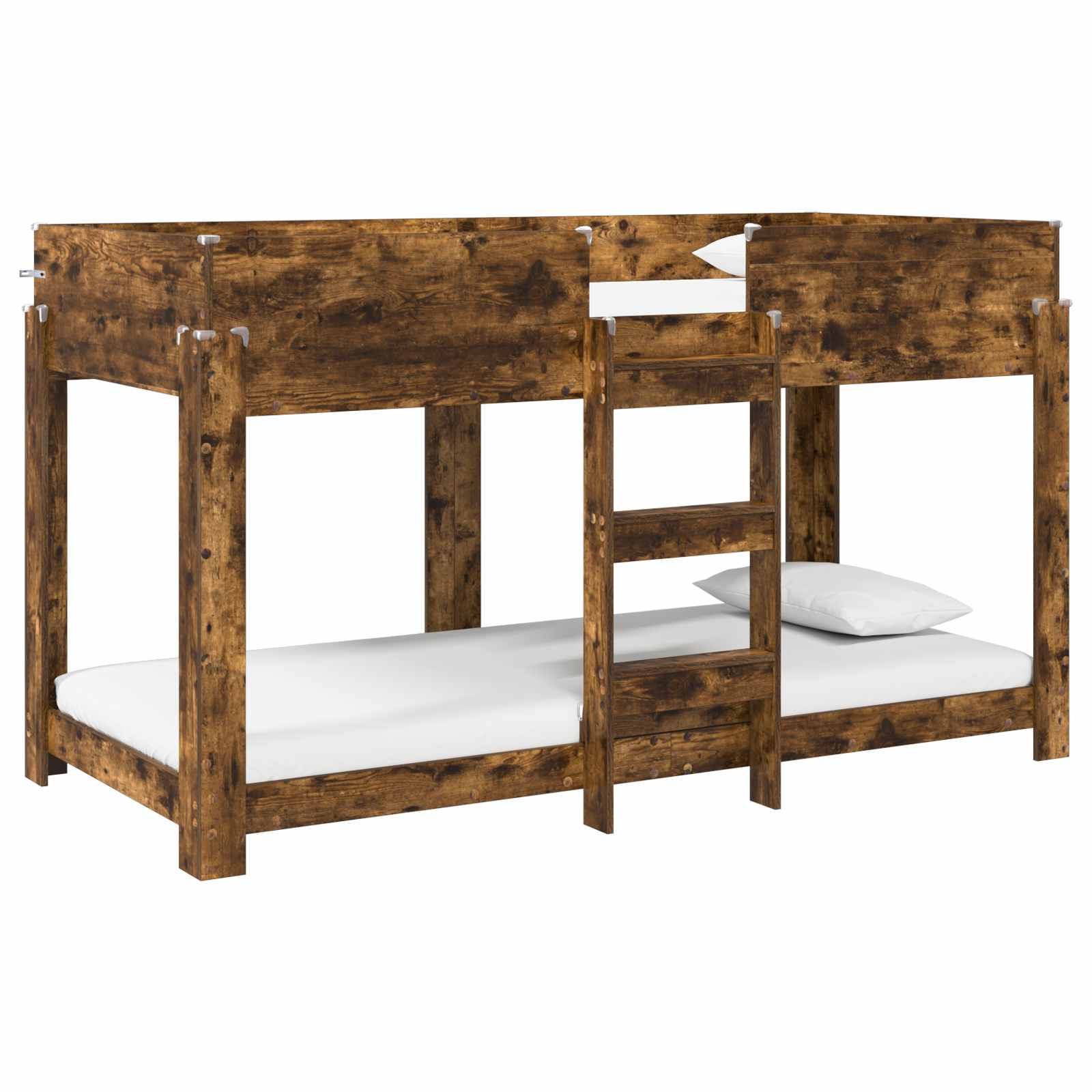 Lit Superposé pour Enfants Chêne fumé 90 x 200 cm - XIOS