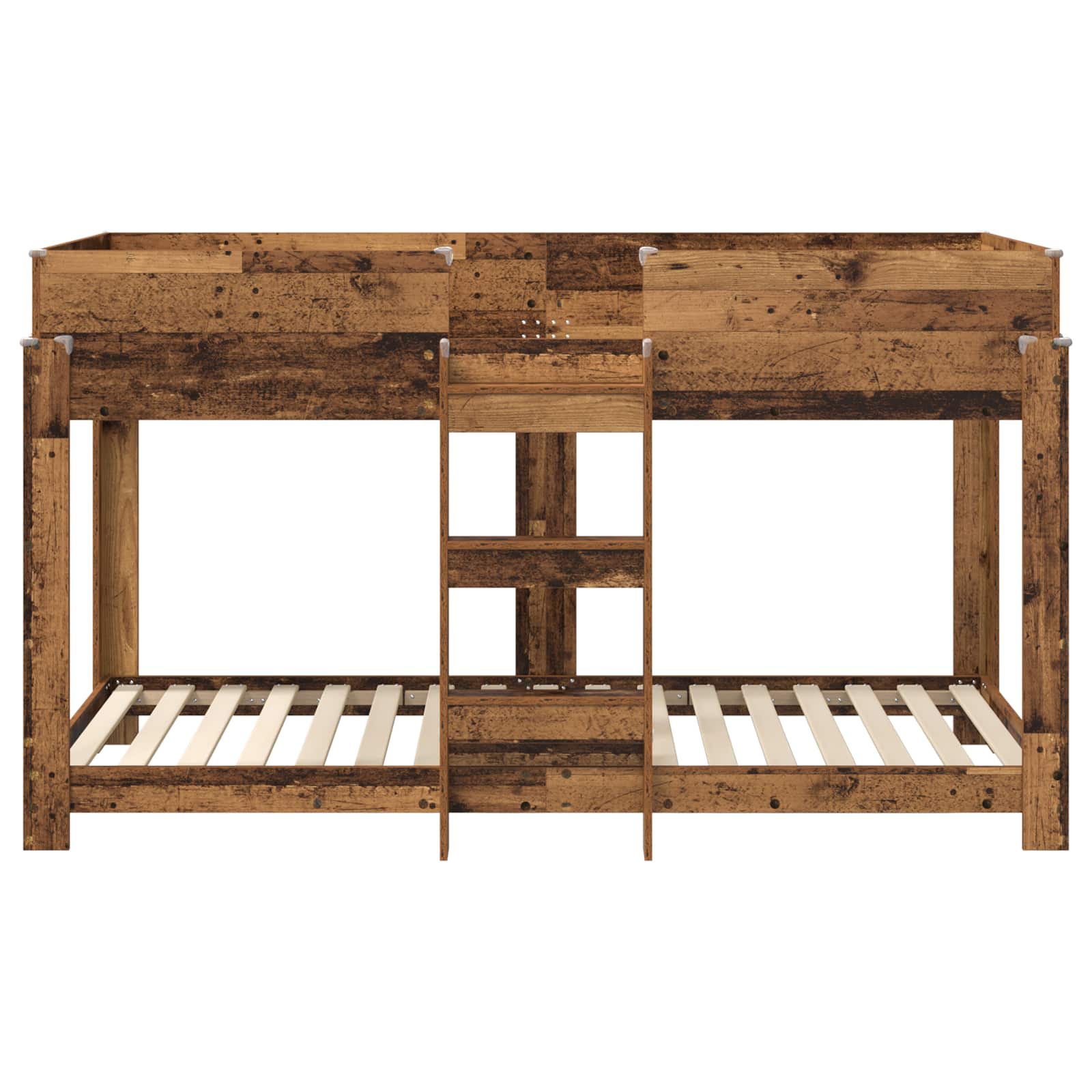 Lit Superposé pour Enfants Bois ancien 90 x 200 cm - XIOS