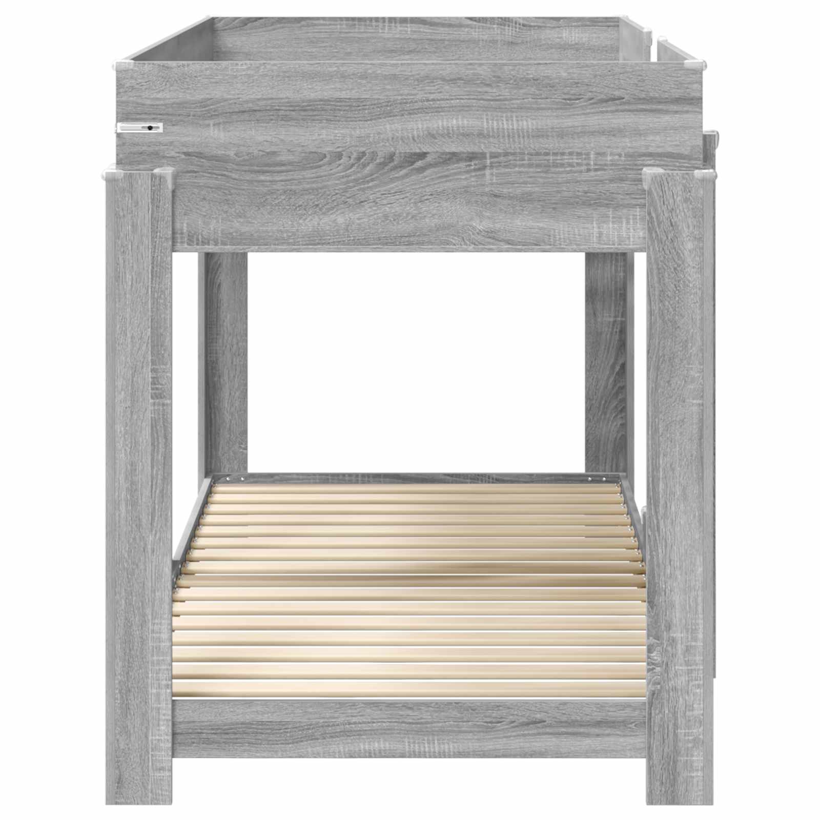 Lit Superposé pour Enfants Gris Sonoma 80 x 200 cm - XIOS