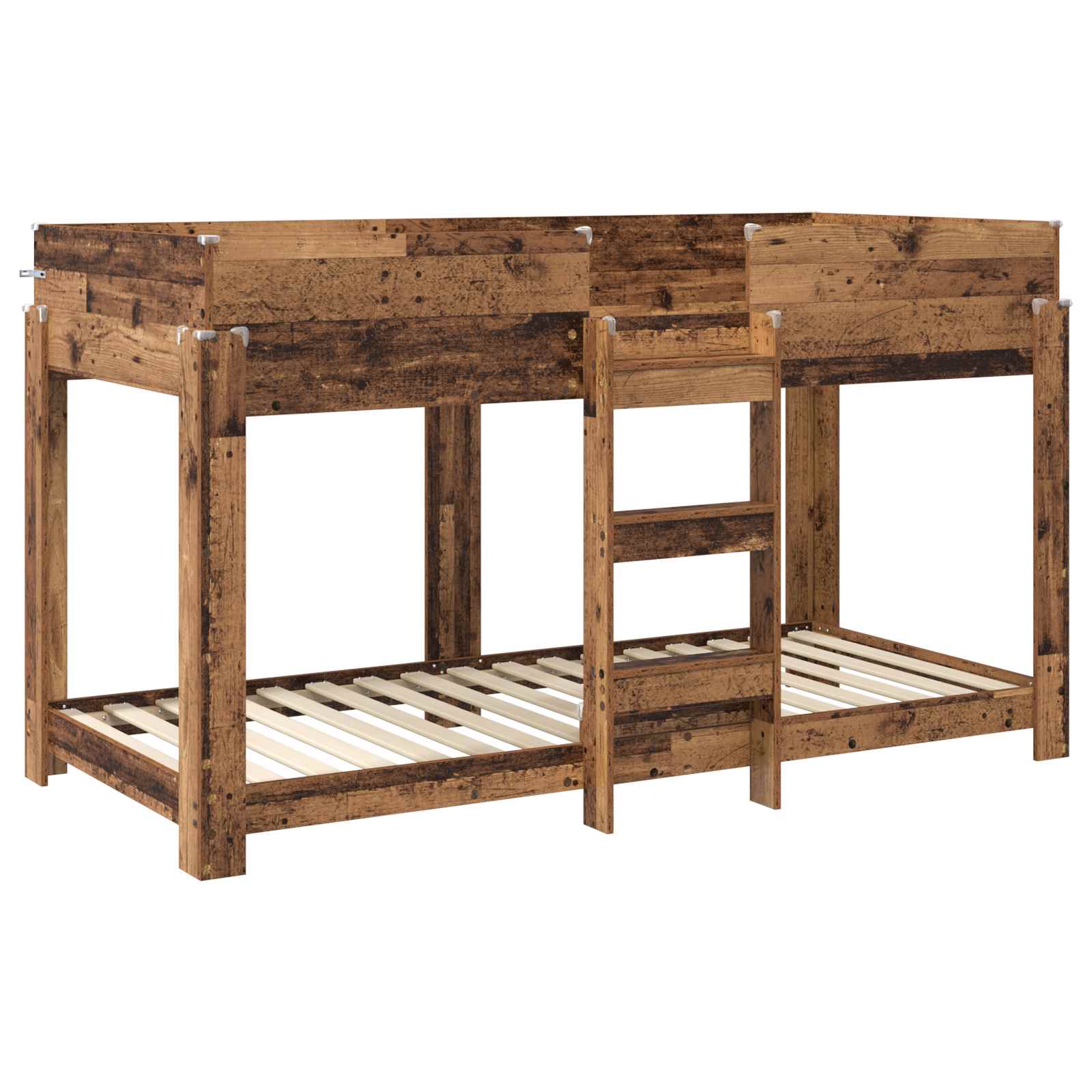 Lit Superposé pour Enfants Bois ancien 80 x 200 cm - XIOS