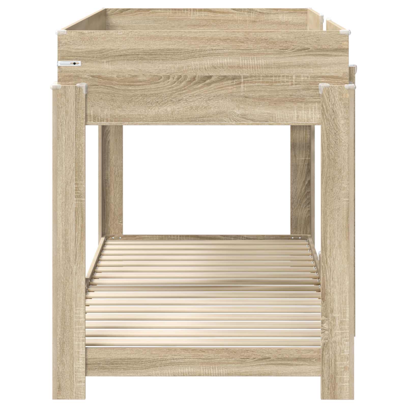 Lit Superposé pour Enfants Chêne Sonoma 100 x 190 cm - XIOS