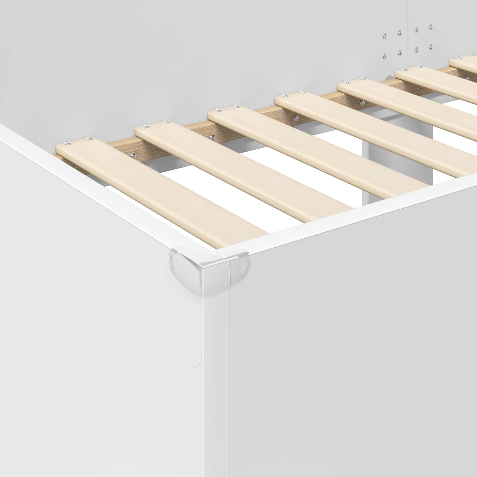 Lit Superposé pour Enfants Blanc 75 x 190 cm Bois d'ingénierie - XIOS