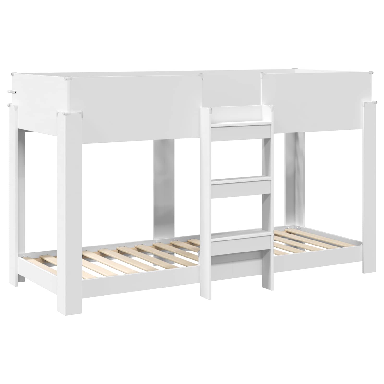 Lit Superposé pour Enfants Blanc 75 x 190 cm Bois d'ingénierie - XIOS