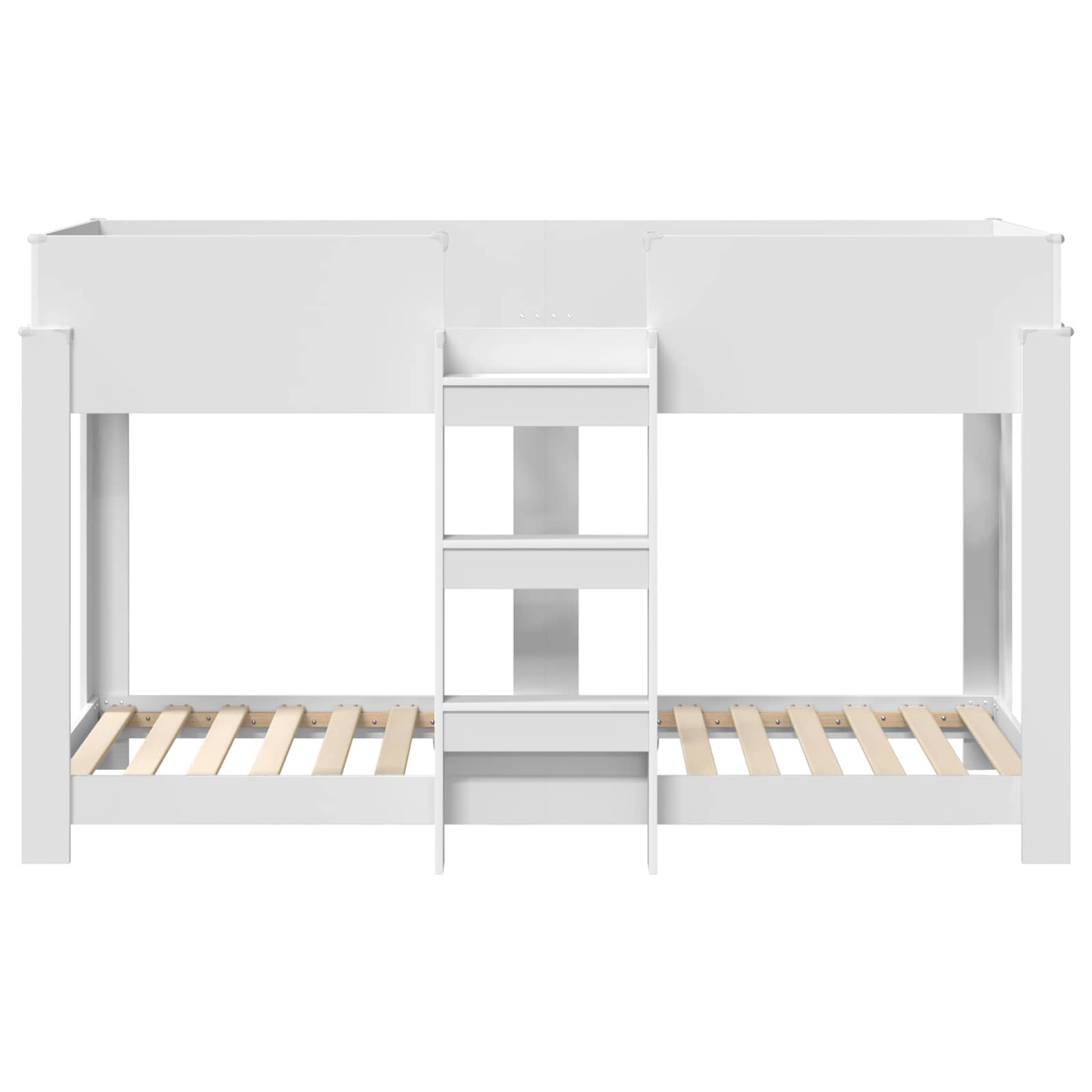 Lit Superposé pour Enfants Blanc 75 x 190 cm Bois d'ingénierie - XIOS