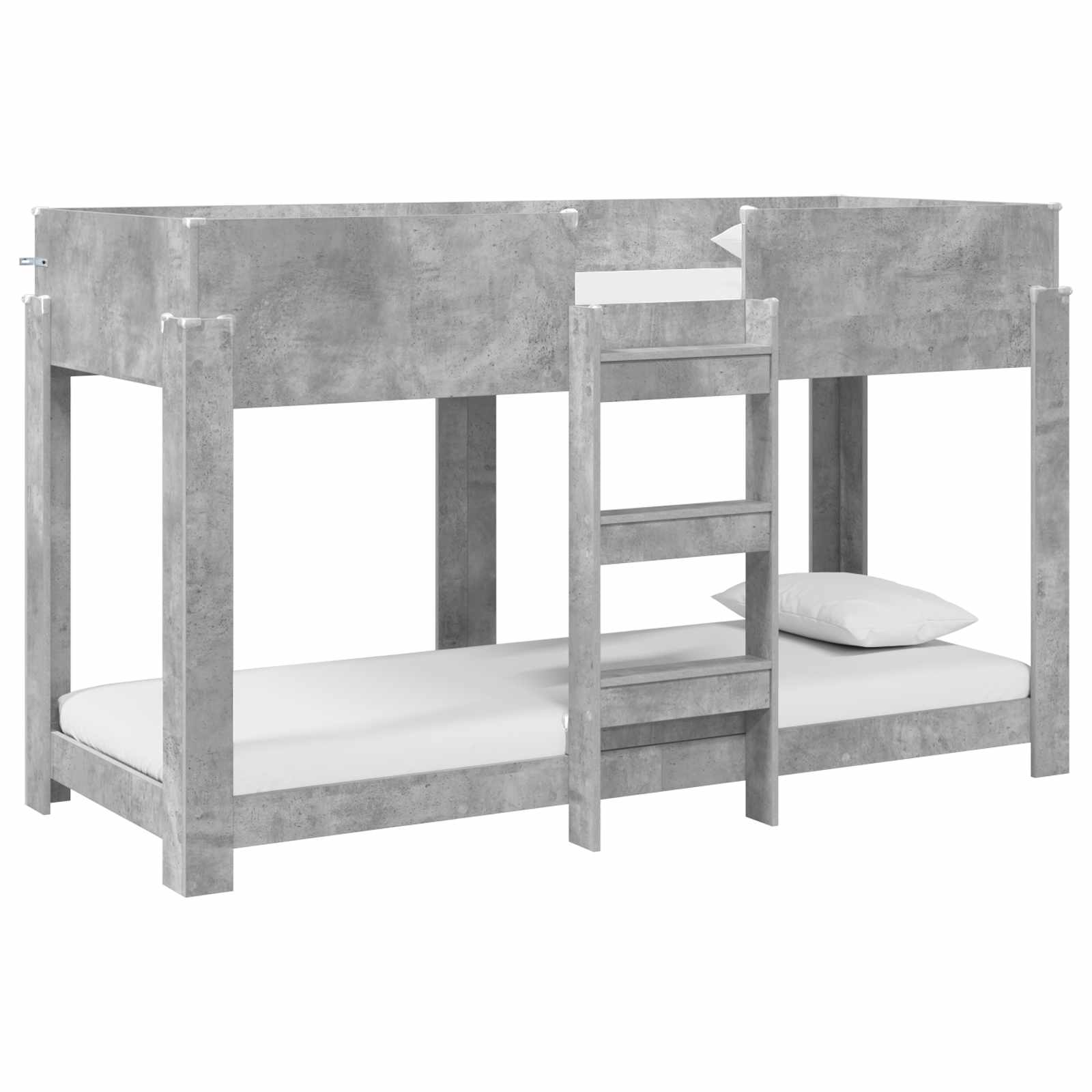 Lit Superposé pour Enfants Gris béton 75 x 190 cm - XIOS