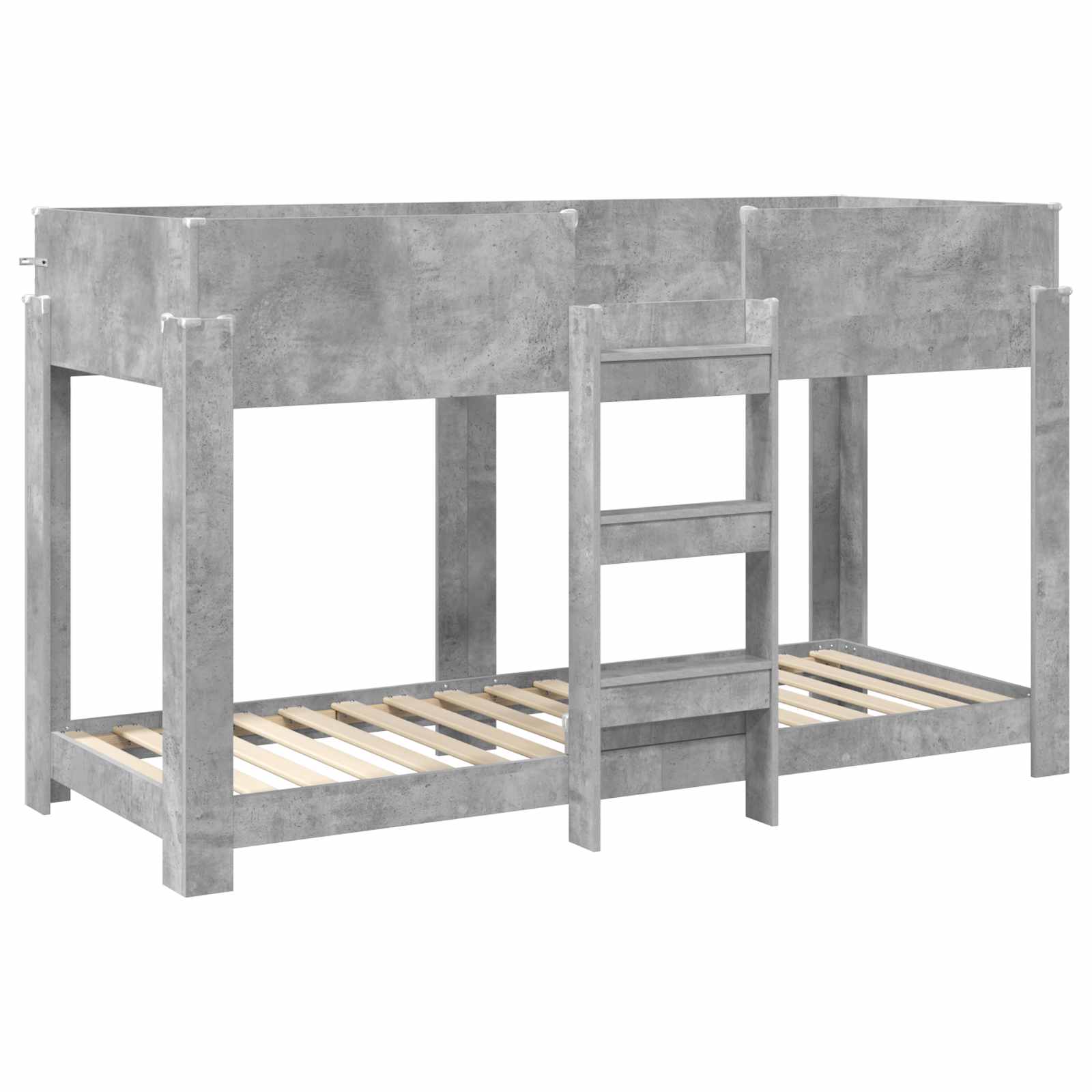 Lit Superposé pour Enfants Gris béton 75 x 190 cm - XIOS
