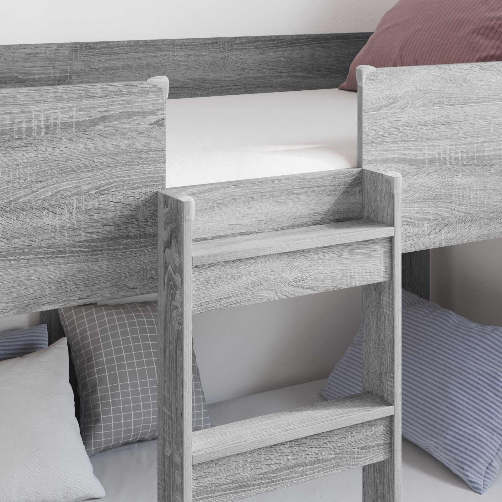 Lit Superposé pour Enfants Gris Sonoma 75 x 190 cm - XIOS
