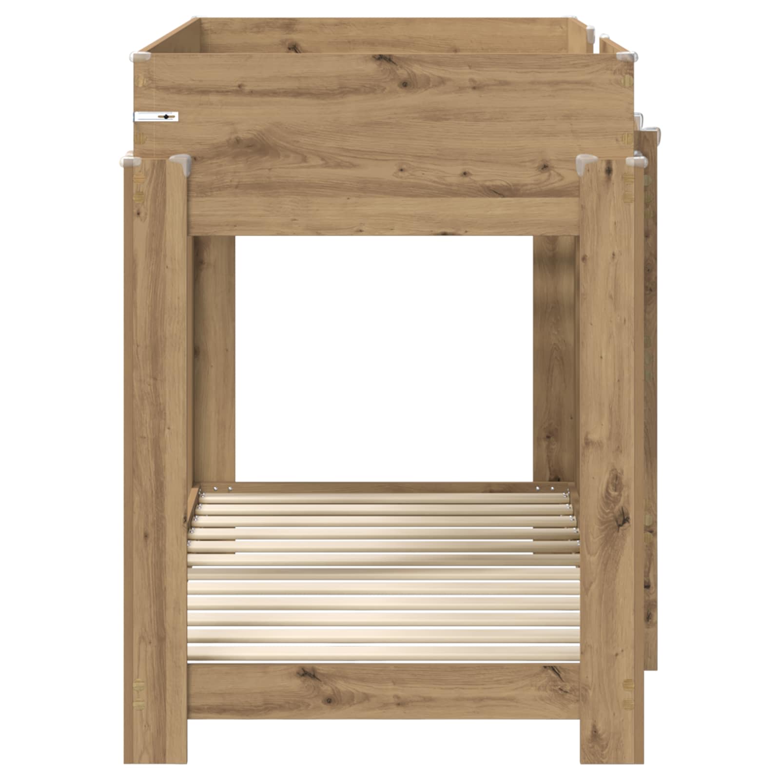 Lit Superposé pour Enfants Chêne artisanal 90 x 160 cm - XIOS