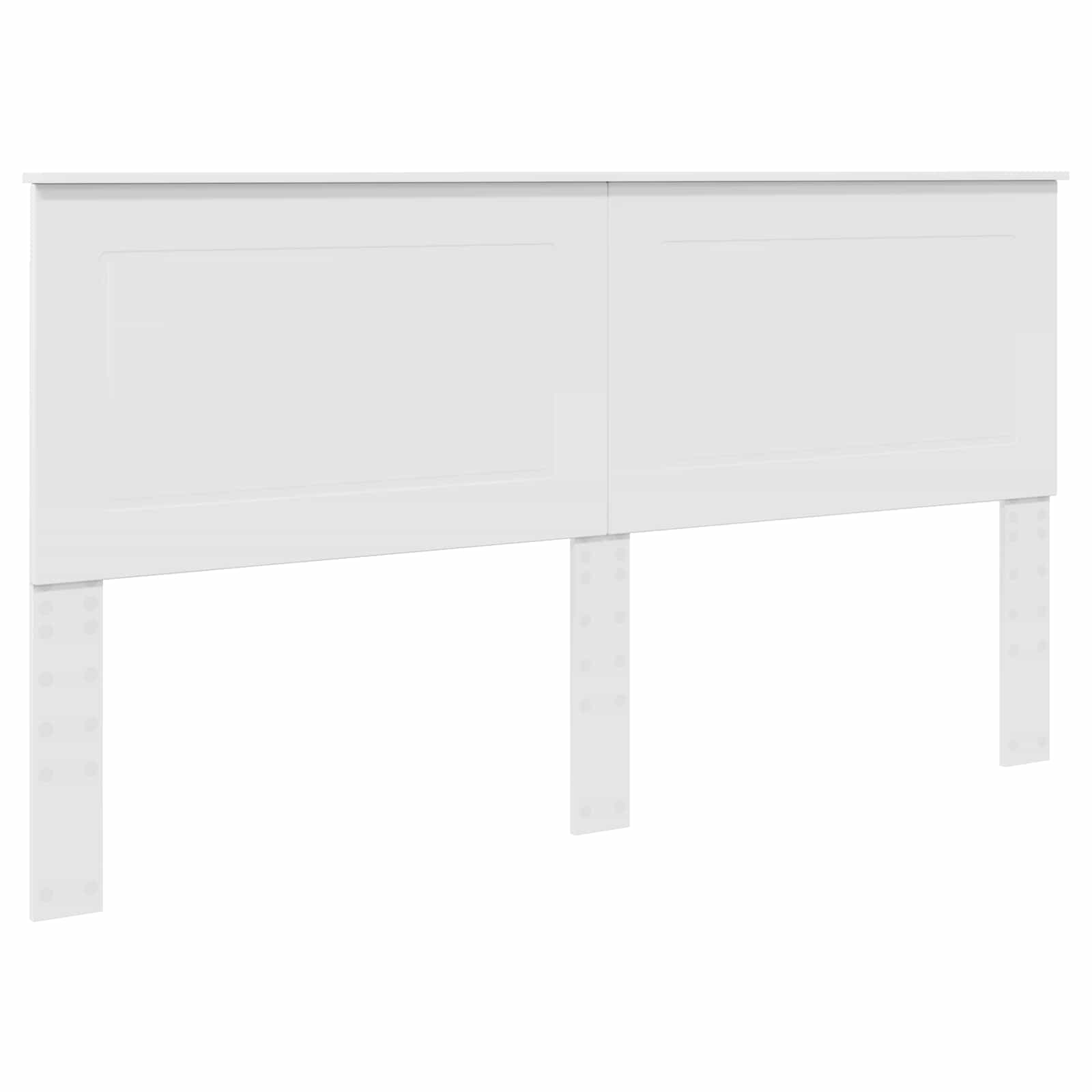 Cadre de lit Blanc 180 x 200 cm Bois de pin massif - XIOS