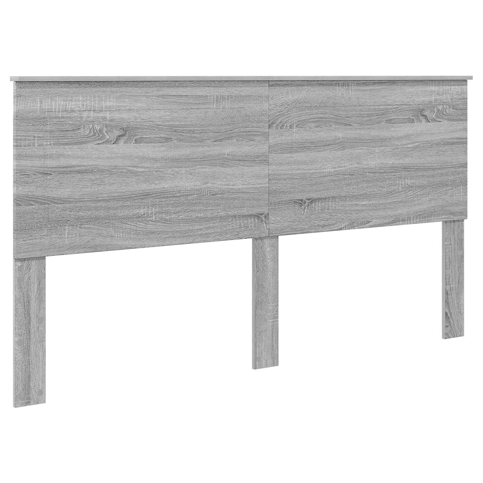 Cadre de lit Gris Sonoma 180 x 200 cm Bois de pin massif - XIOS