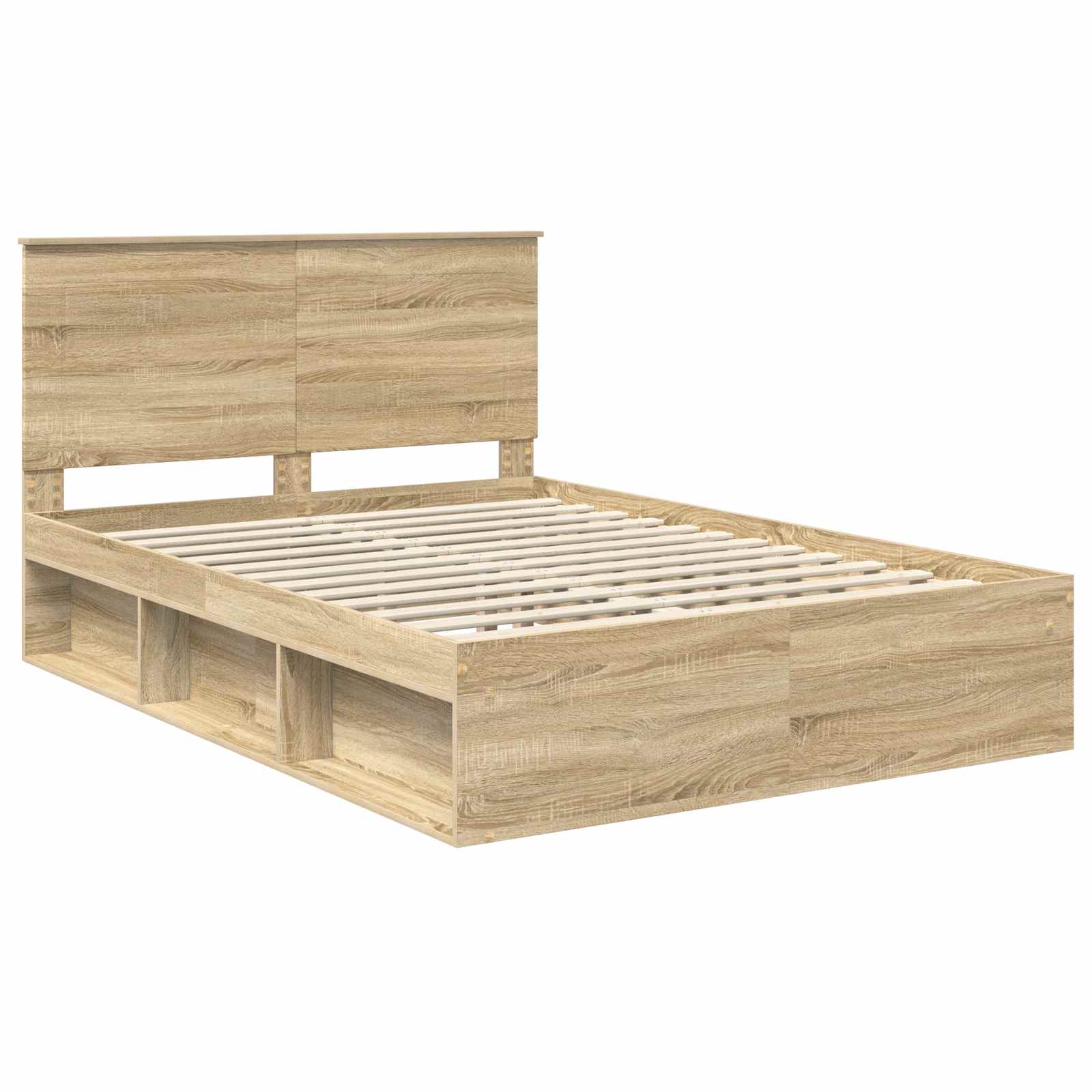 Cadre de lit Sonoma 160 x 200 cm Bois de pin massif - XIOS