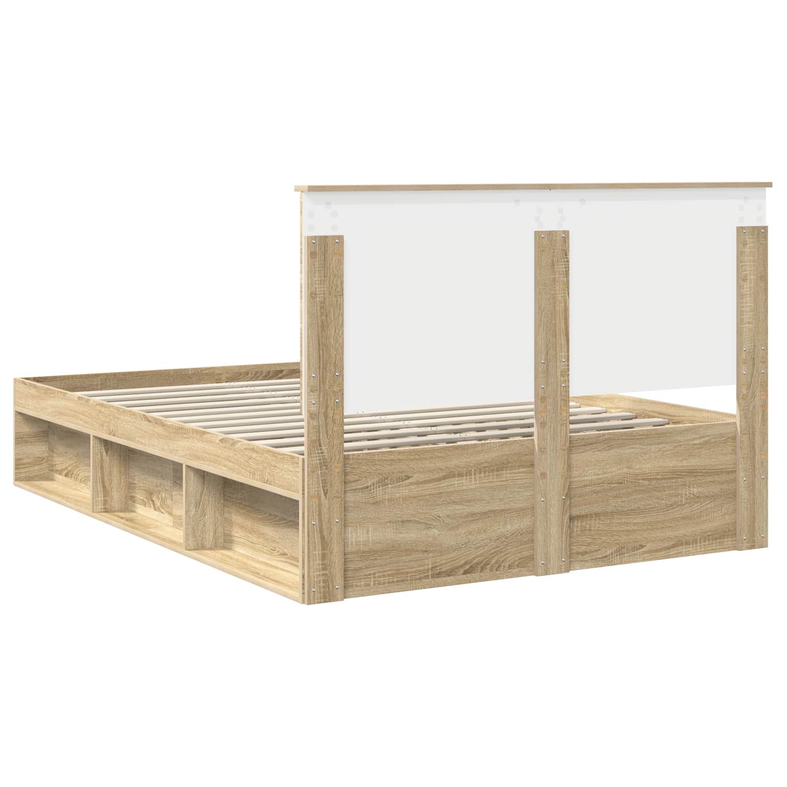 Cadre de lit Sonoma 160 x 200 cm Bois de pin massif - XIOS