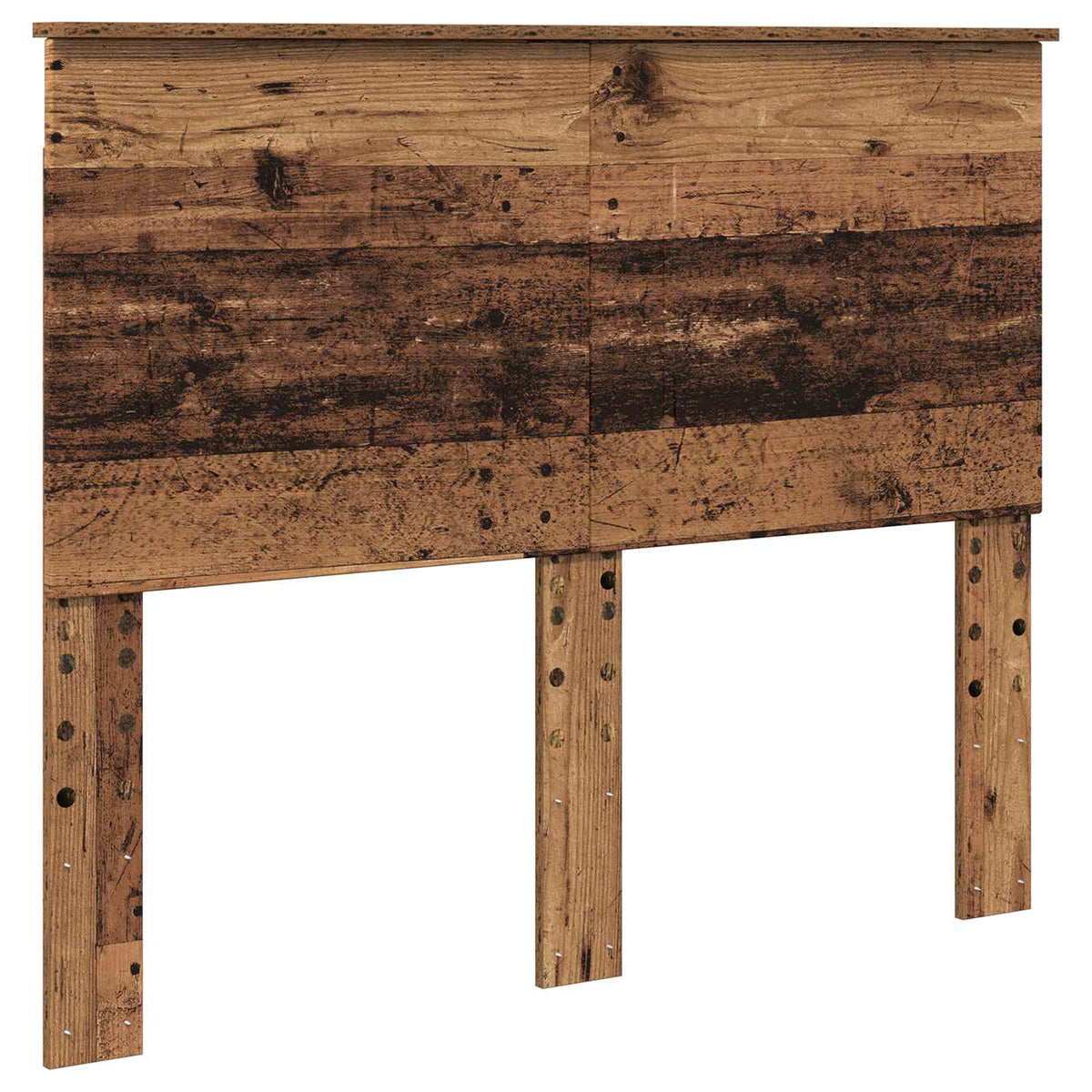 Cadre de lit Uni Bois ancien 135 x 190 cm Bois de pin massif
