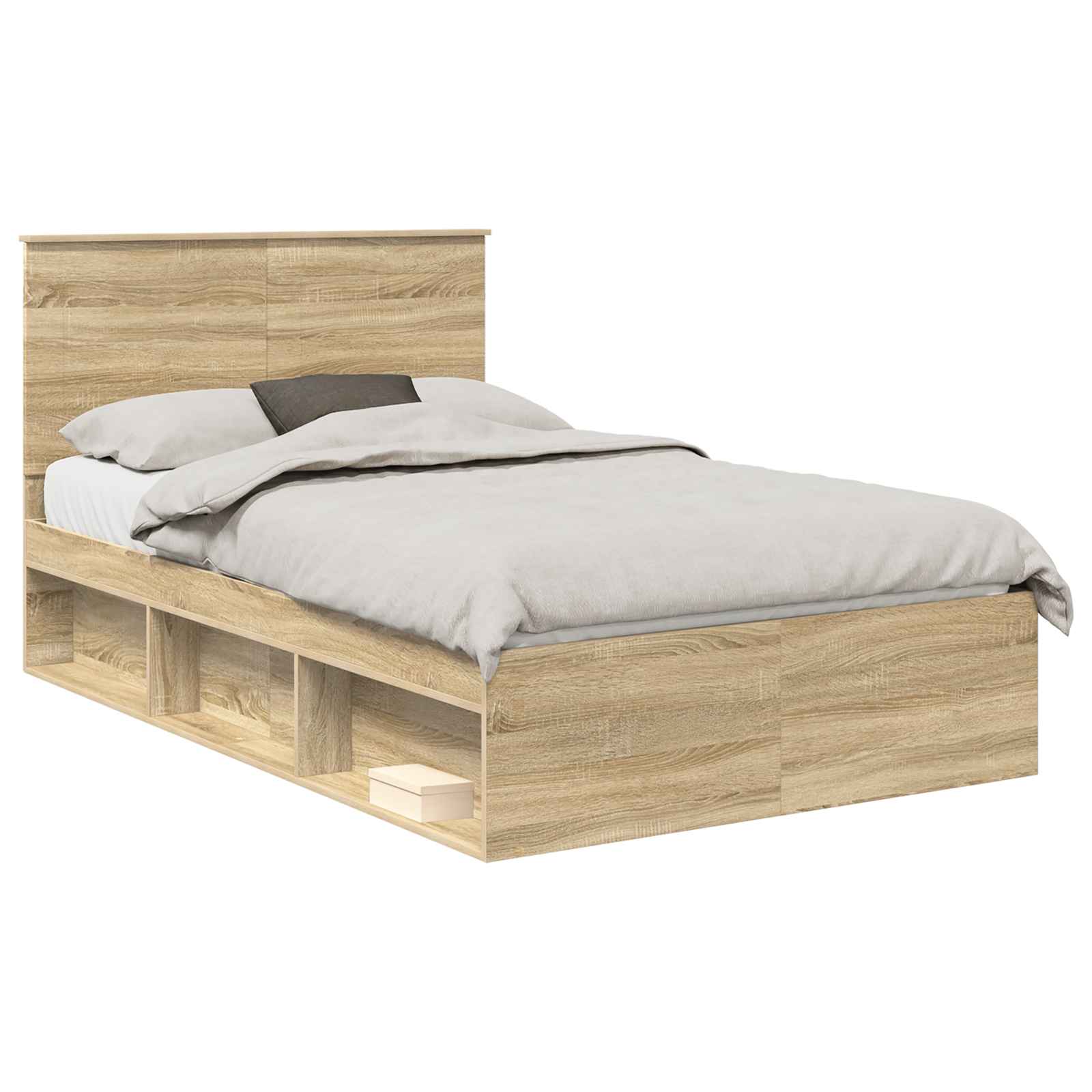 Cadre de lit Sonoma 120 x 190 cm Bois de pin massif - XIOS