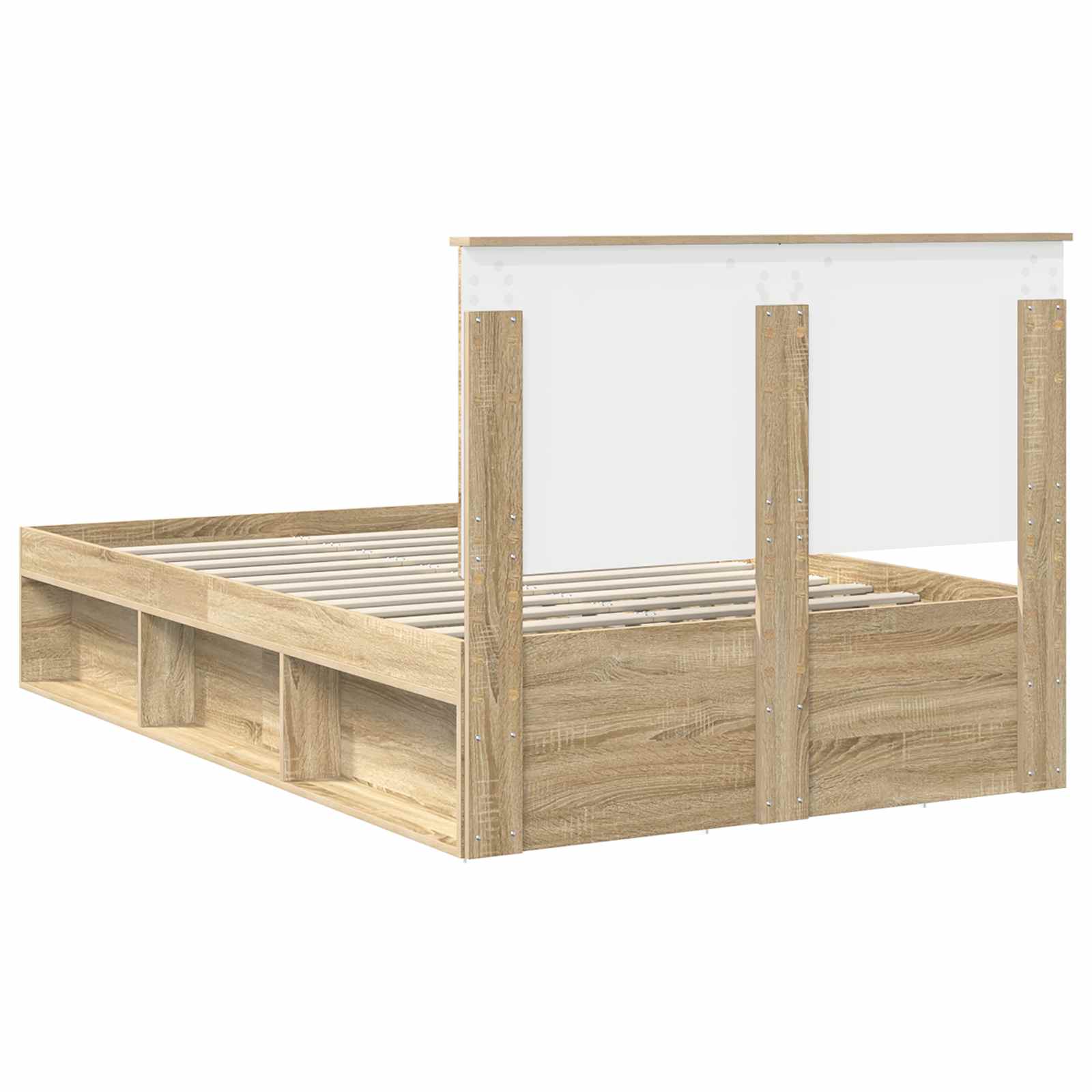 Cadre de lit Sonoma 120 x 190 cm Bois de pin massif - XIOS