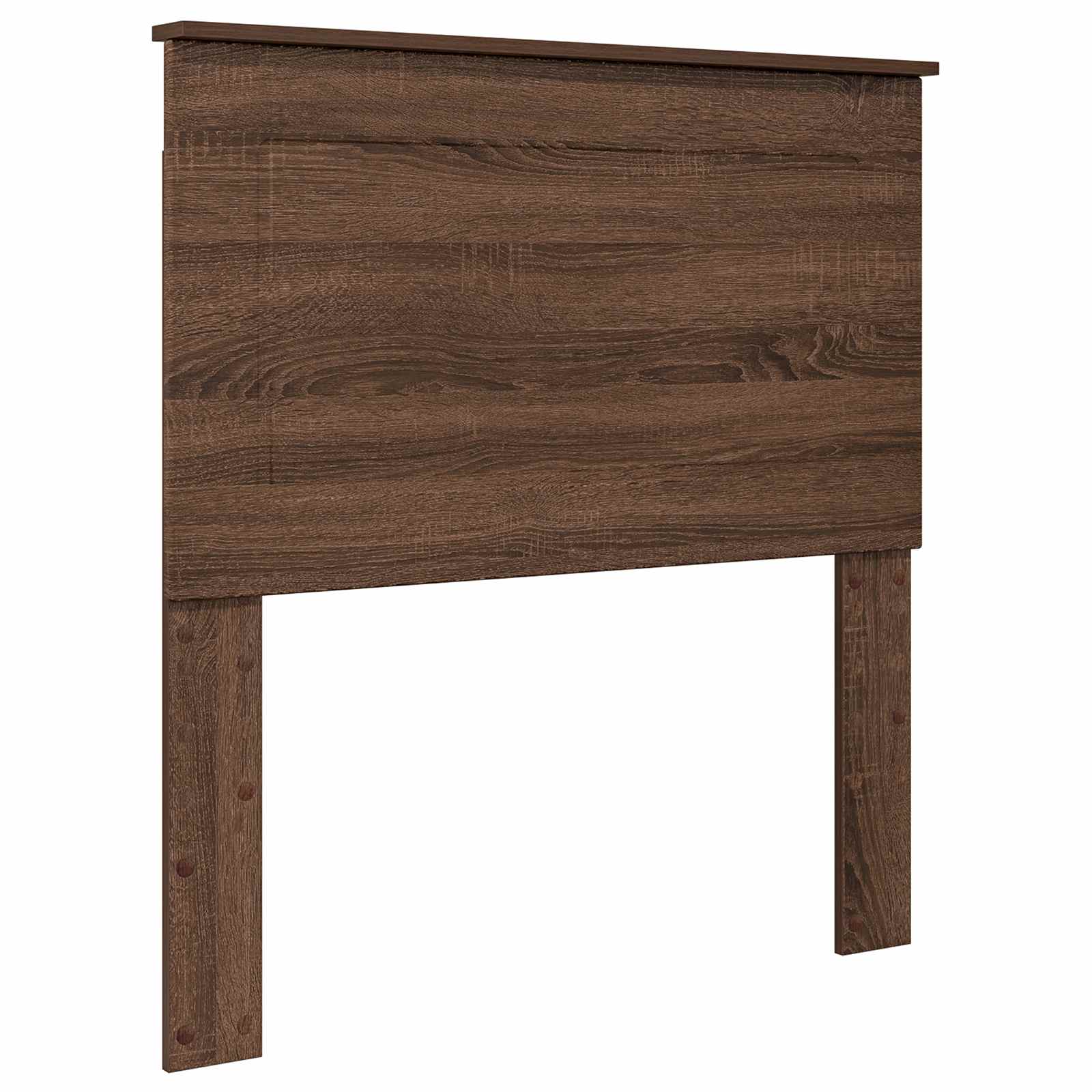 Cadre de lit Chêne brun 90 x 200 cm Bois de pin massif - XIOS