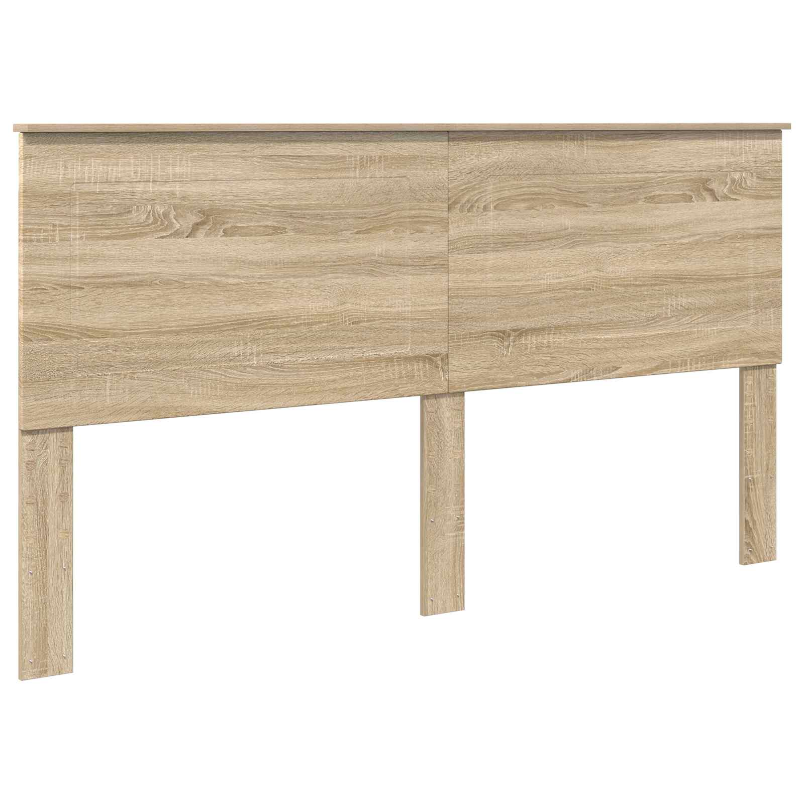 Cadre de lit Chêne Sonoma 200 x 200 cm Bois Ingénierie - XIOS
