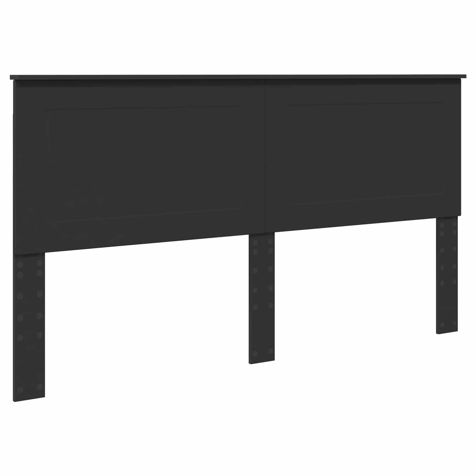 Cadre de lit avec tiroir Noir 180 x 200 cm Bois Ingénierie - XIOS