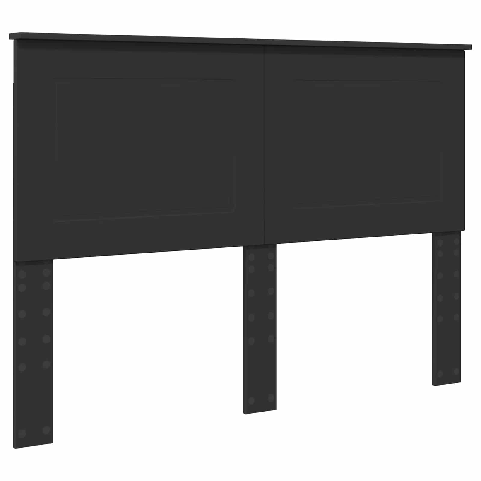 Cadre de lit avec tiroir Noir 150 x 200 cm Bois Ingénierie - XIOS