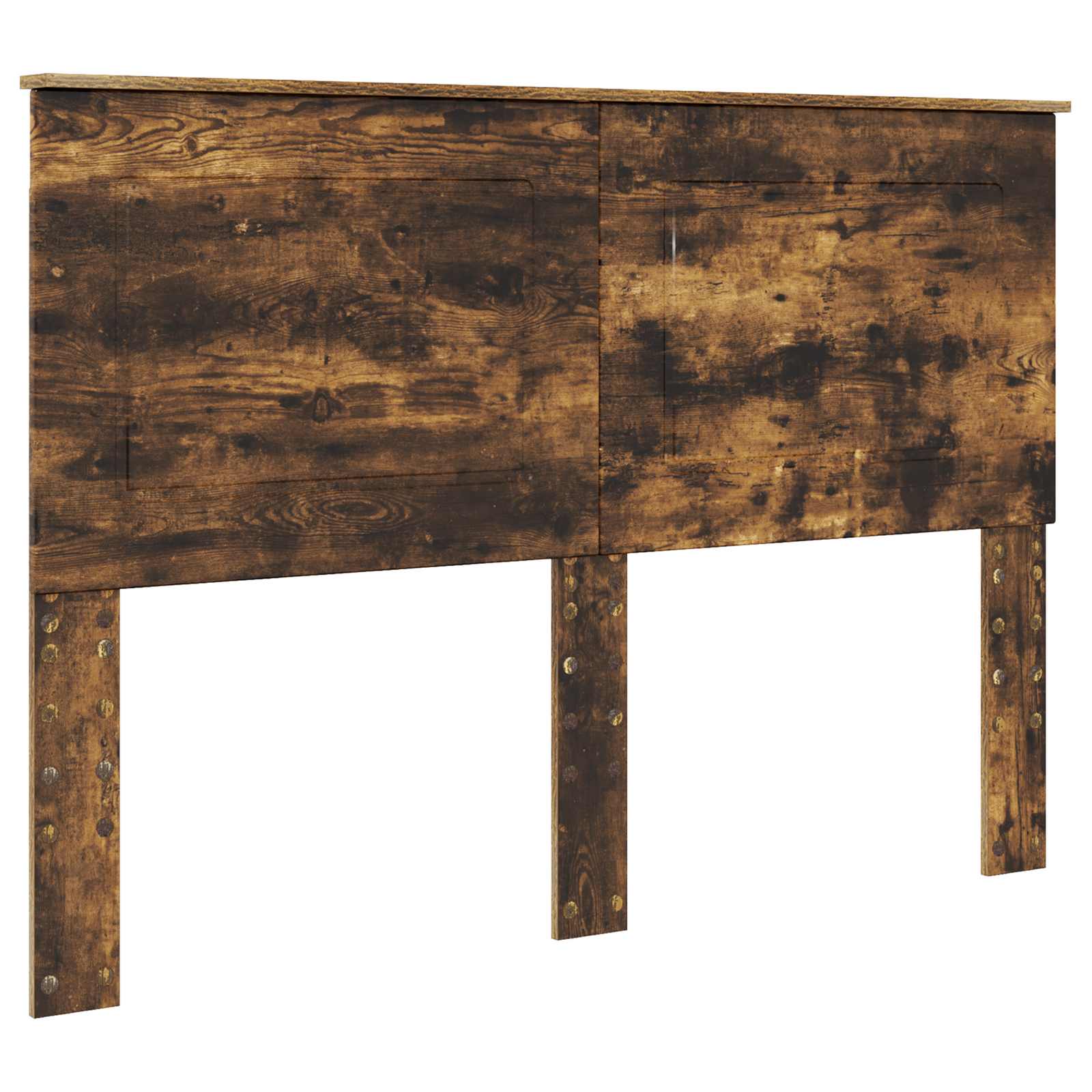 Cadre de lit Chêne fumé 140 x 200 cm Bois Ingénierie - XIOS