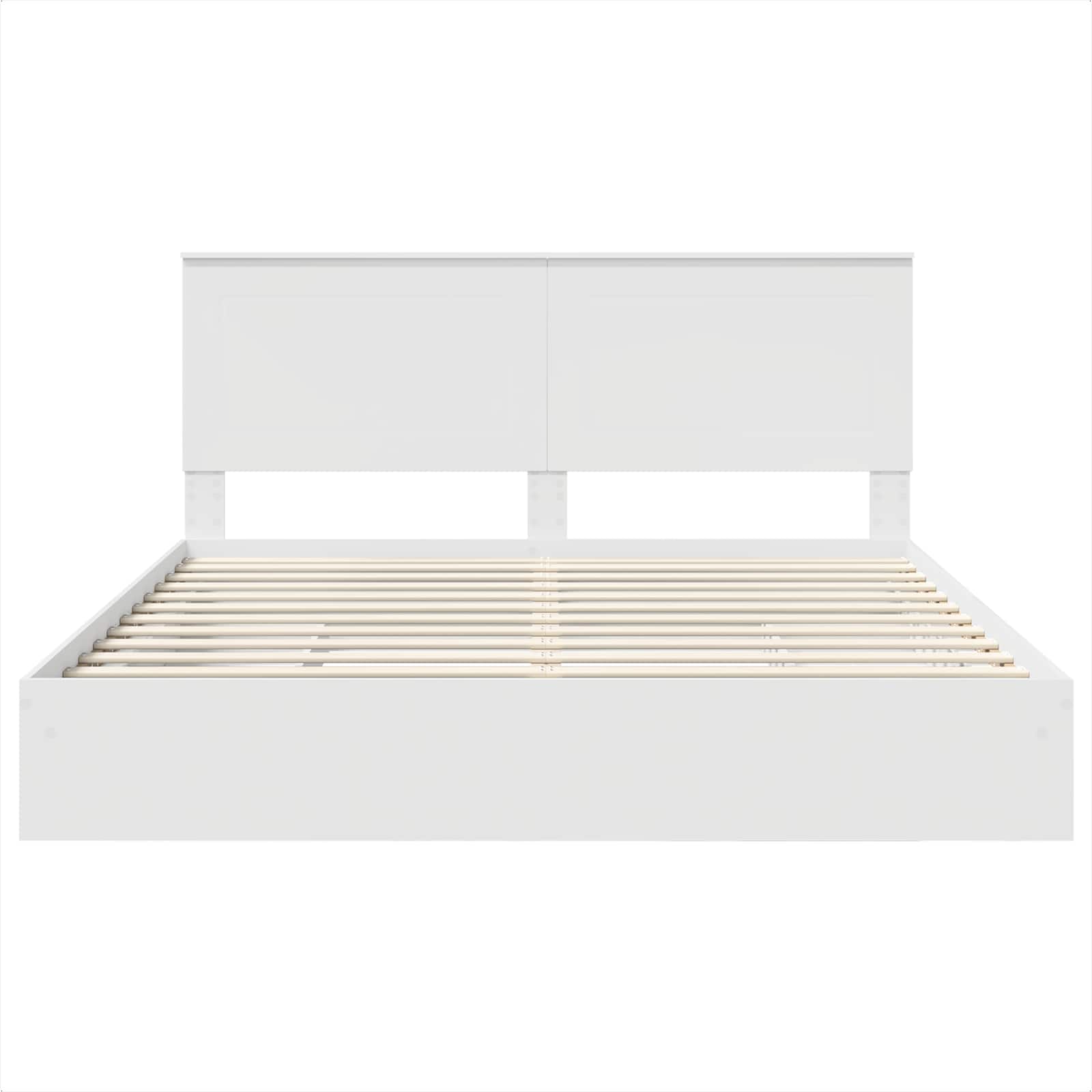 Lit de Rangement Blanc 180 x 200 cm Bois d'ingénierie - XIOS