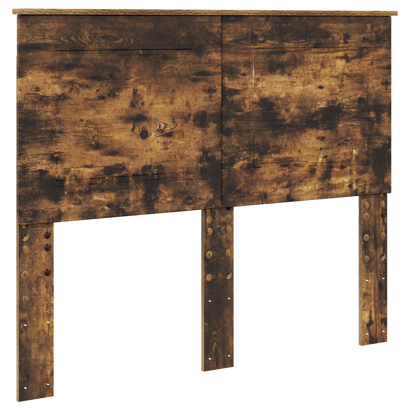 Cadre de lit Chêne fumé 120 x 200 cm Bois d'ingénierie - XIOS