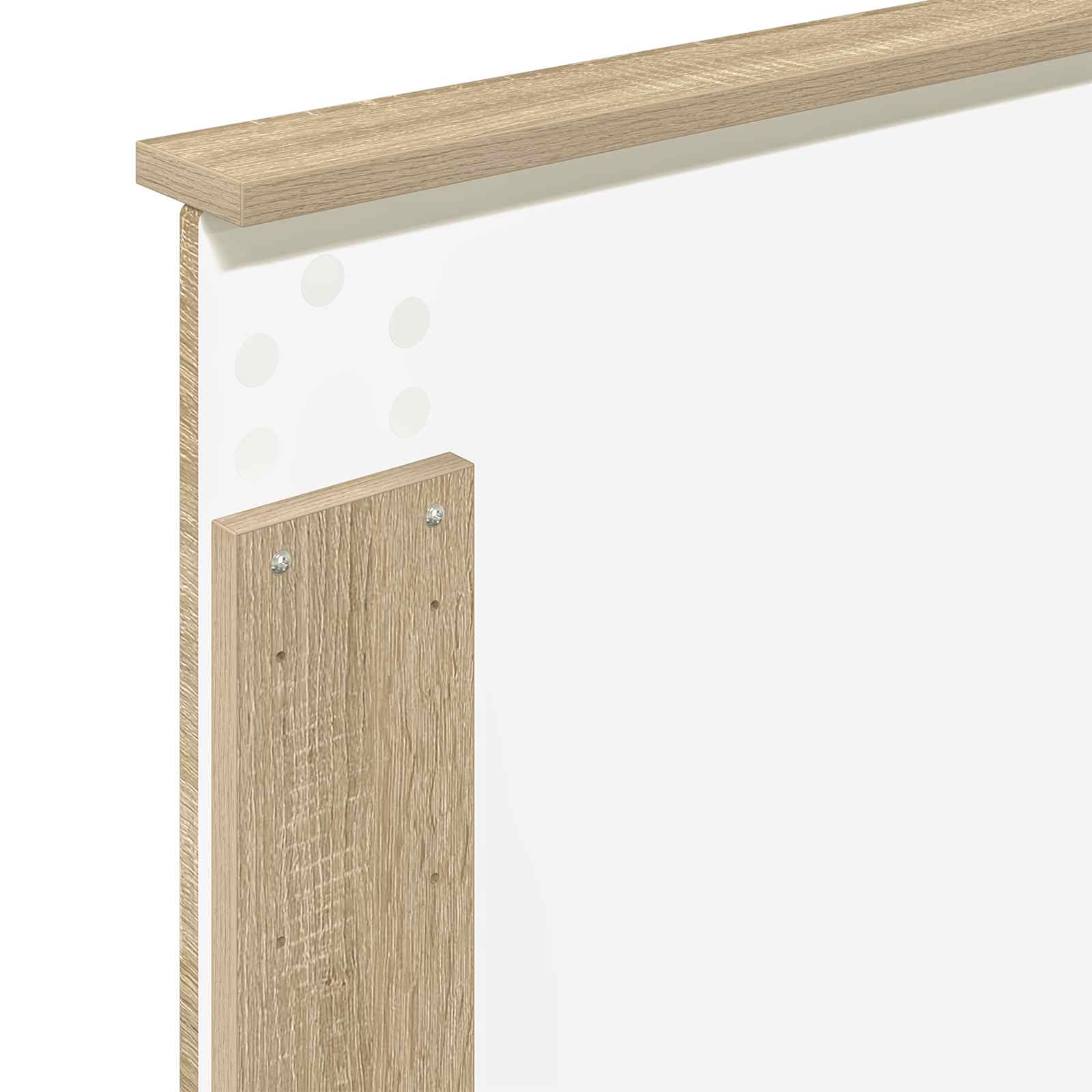 Cadre de lit Chêne Sonoma 90 x 190 cm Bois d'ingénierie - XIOS