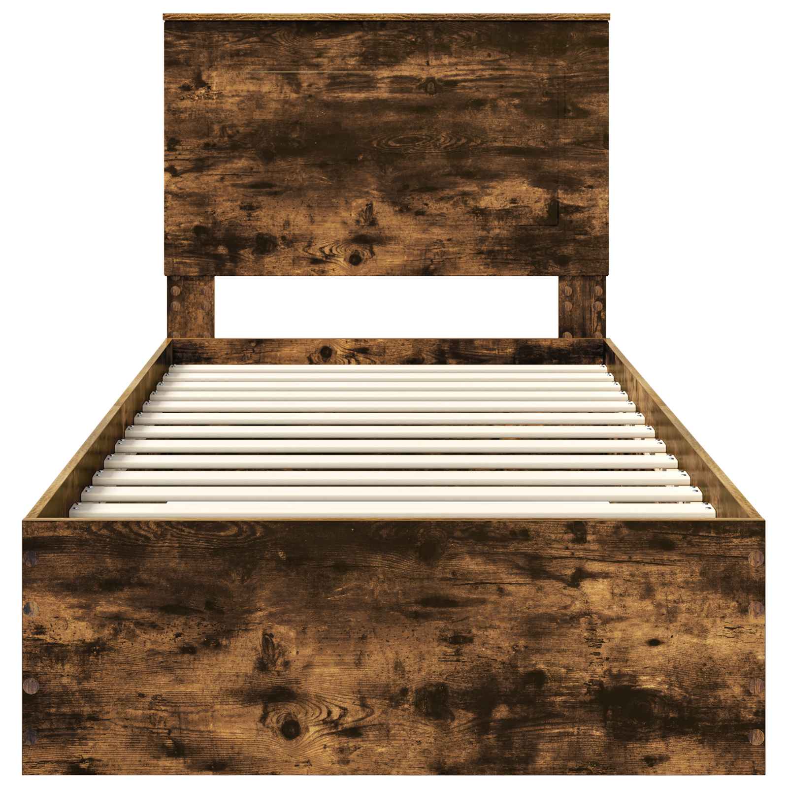 Cadre de lit Chêne fumé 90 x 190 cm Bois d'ingénierie - XIOS